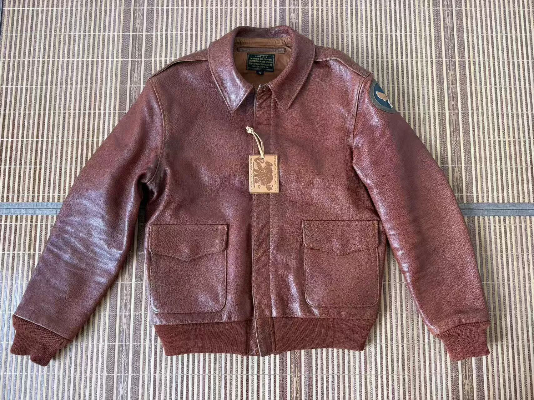 Rainbow Country Rainbow Country x Mushmans A2 Goatskin Jacket Size US XS / EU 42 / 0 - 1 Thumbnail