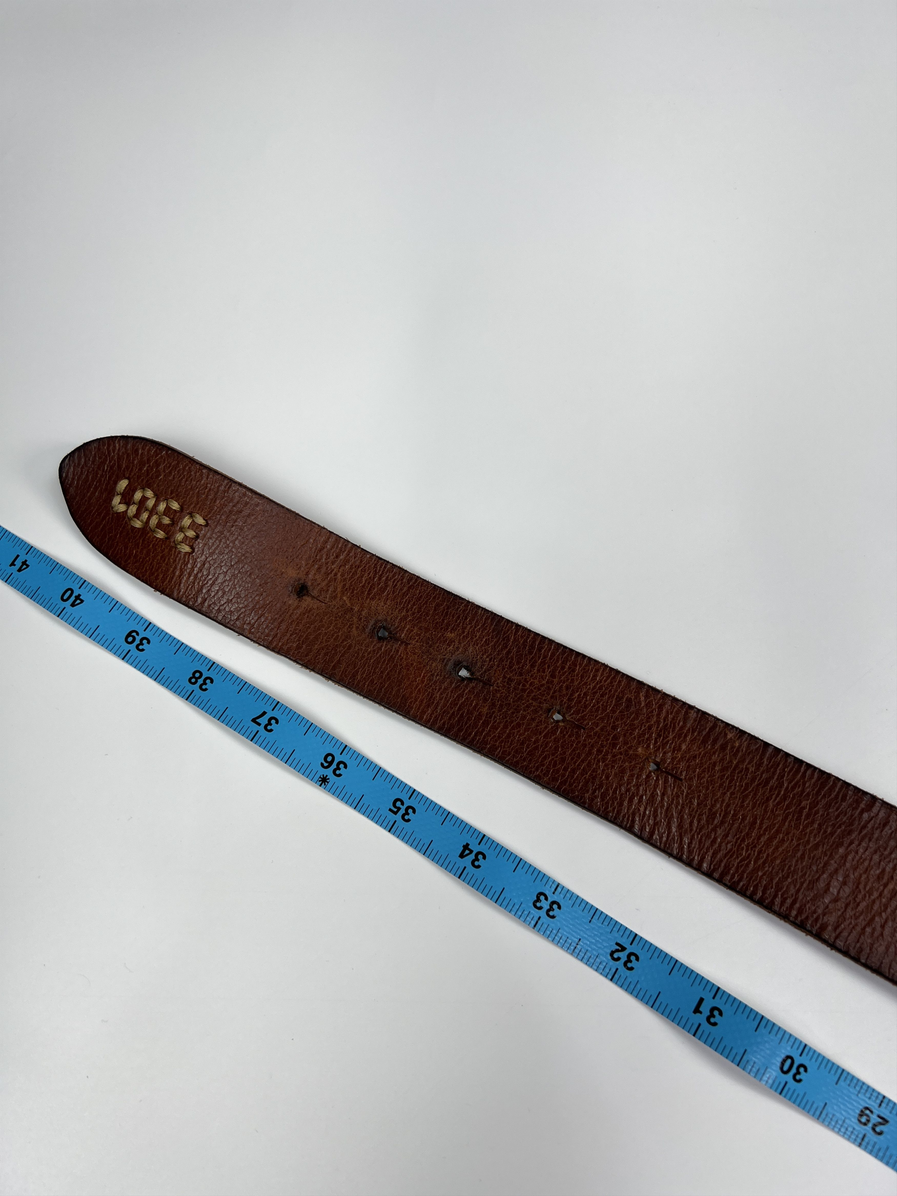 G-Star G-Star Big Buckle Logo Brown Leather Belt Size ONE SIZE - 10 Thumbnail