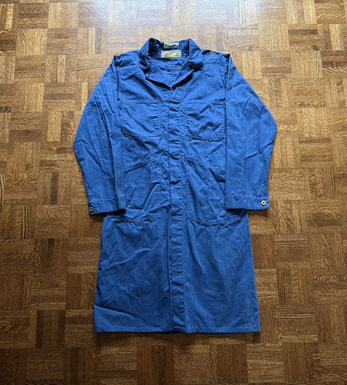 Vintage Vintage 60s Universal Chicago HBT Shop Work Coat NOS Size US M / EU 48-50 / 2 - 1 Thumbnail
