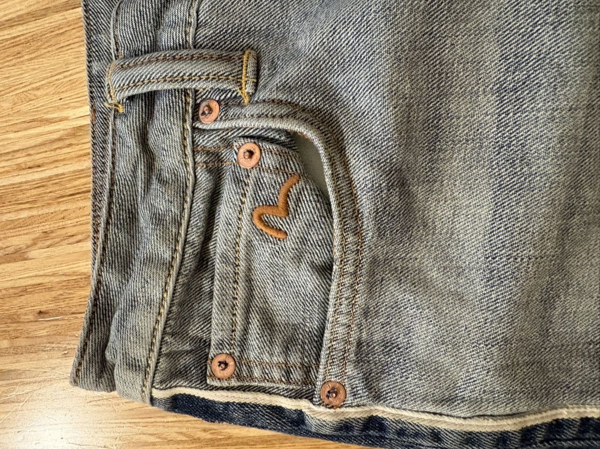 Evisu × Palace Palace x Evisu Long Denim Shorts Reverse Indigo Size US 30 / EU 46 - 6 Thumbnail