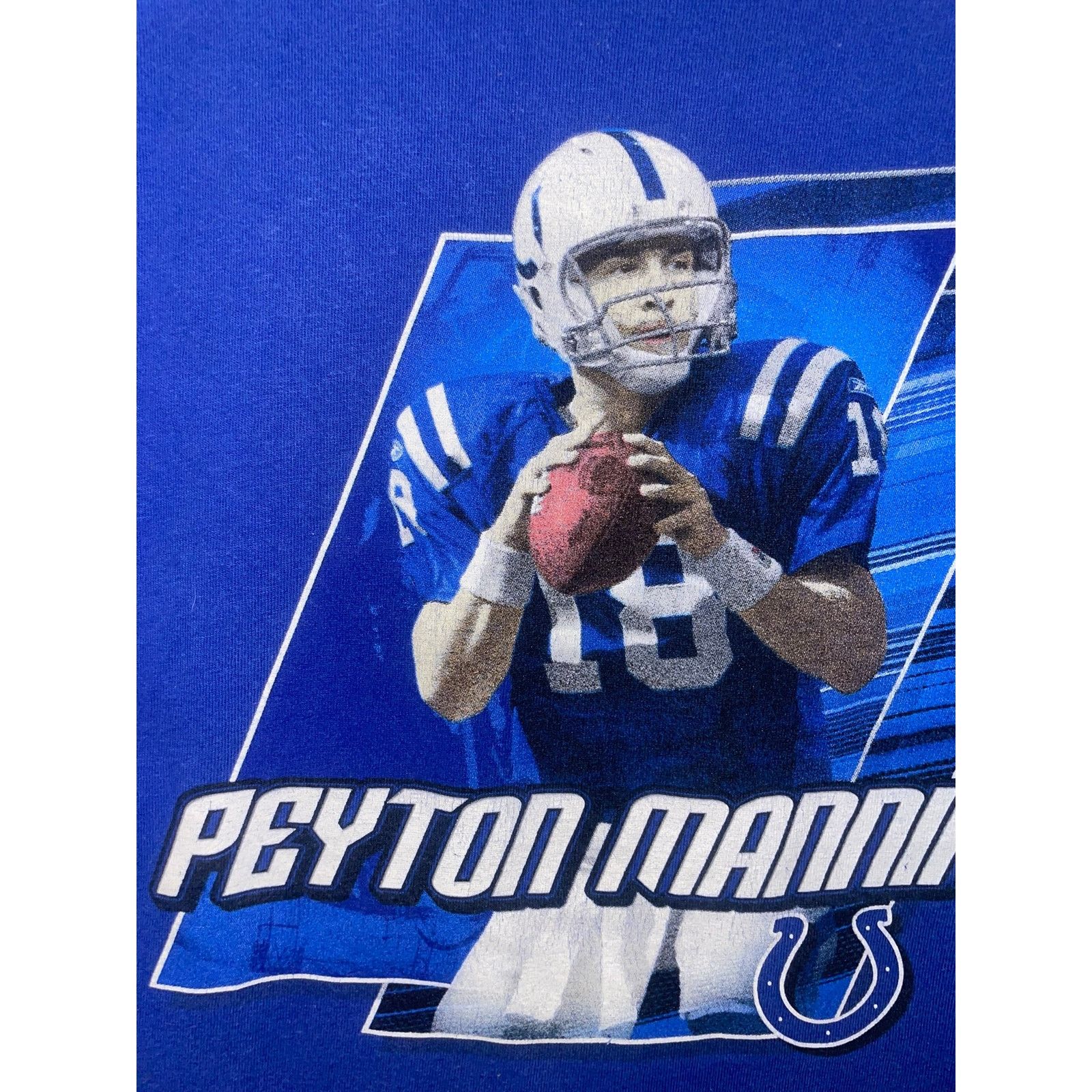 Jerzees Vintage Peyton Manning Shirt Indianapolis Colts Tee 2000s L Size US L / EU 52-54 / 3 - 3 Thumbnail