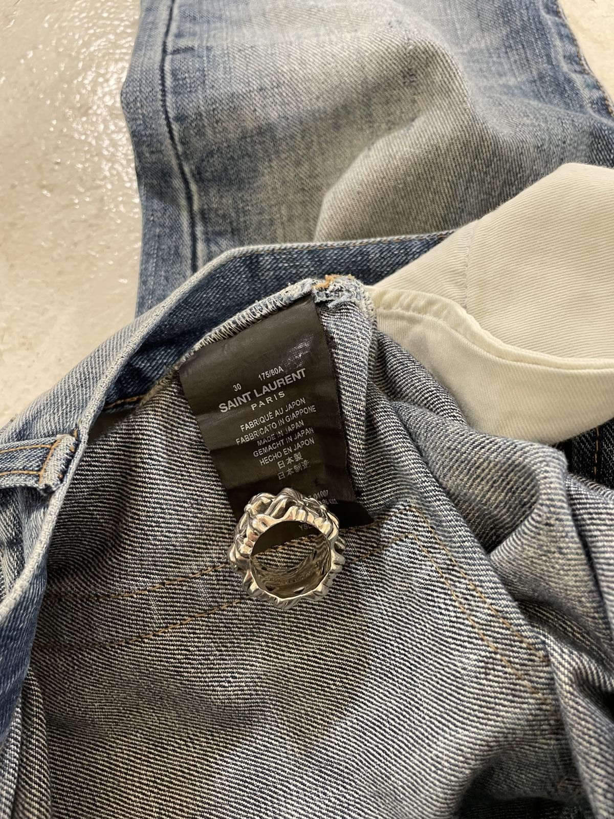 Saint Laurent Paris Saint laurent 2017 D02 Beach Wash Denim Size US 32 / EU 48 - 4 Thumbnail