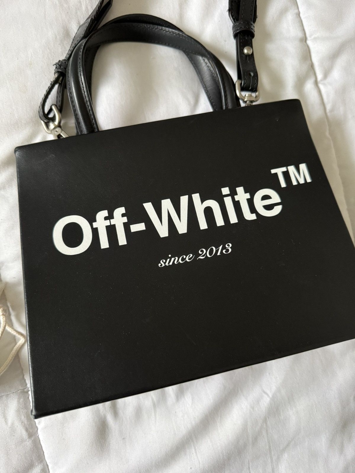 Off-White OFF-WHITE Box Bag Mini Black Size ONE SIZE - 2 Thumbnail