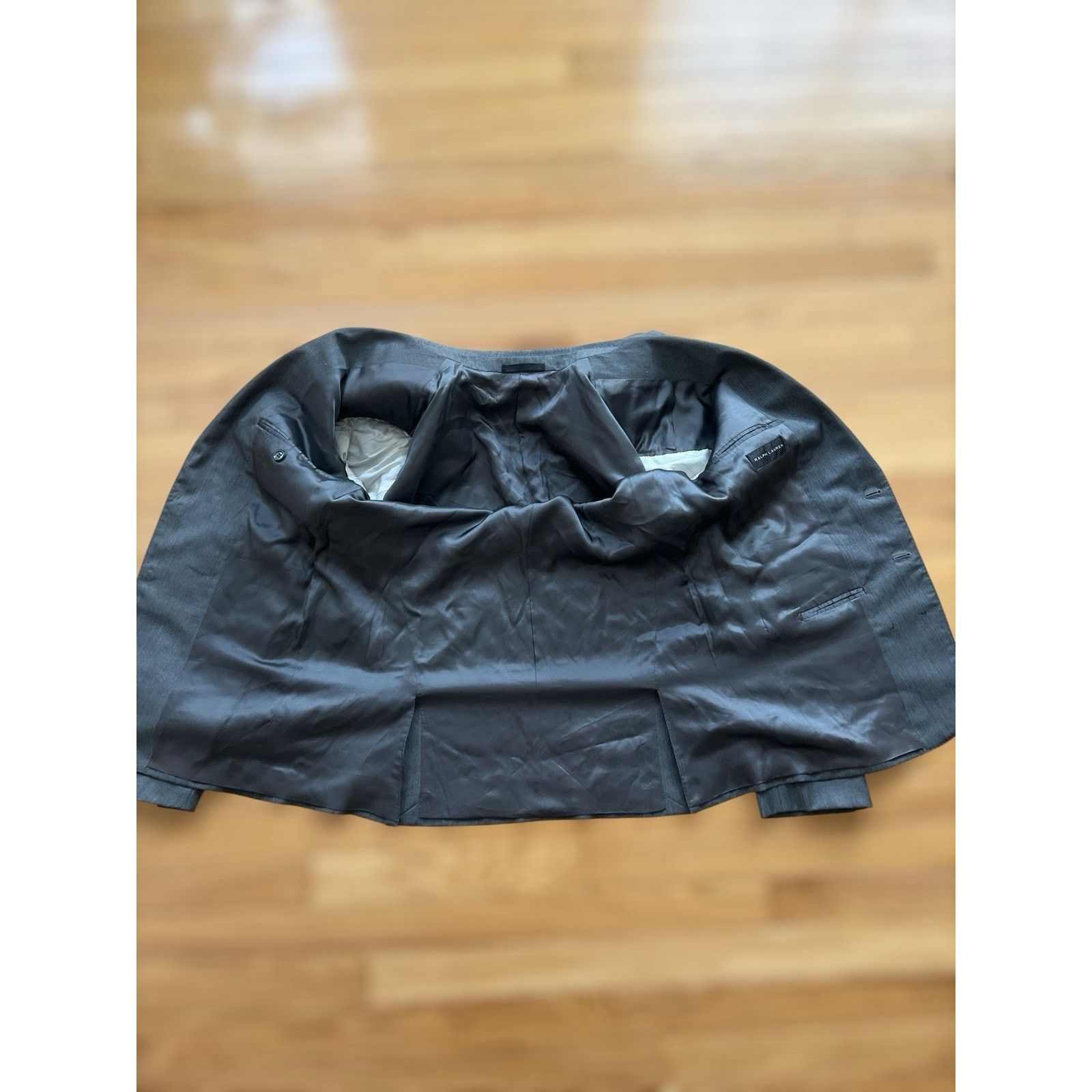 Ralph Lauren Black Label BLACK LABEL Ralph Lauren Wool Blazer Grey 42R Sport Coat Size 42R - 5 Thumbnail