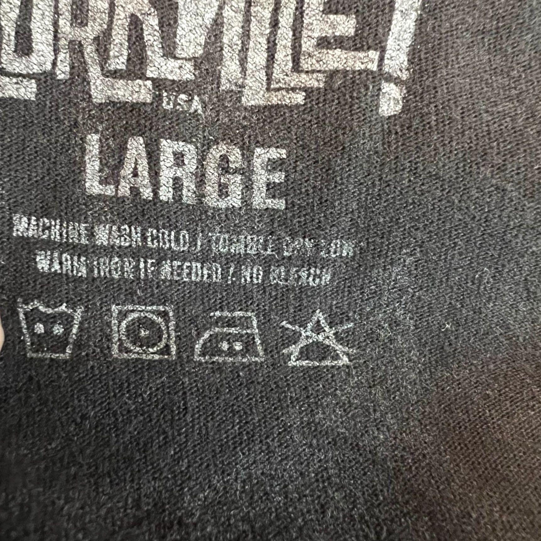 Vintage LURKVILLE T-Shirt Men’s Size L Black Graphic Tee 80s 90s Funny Ready or Not Mens Large Black Graphic Tee Size US L / EU 52-54 / 3 - 7 Thumbnail