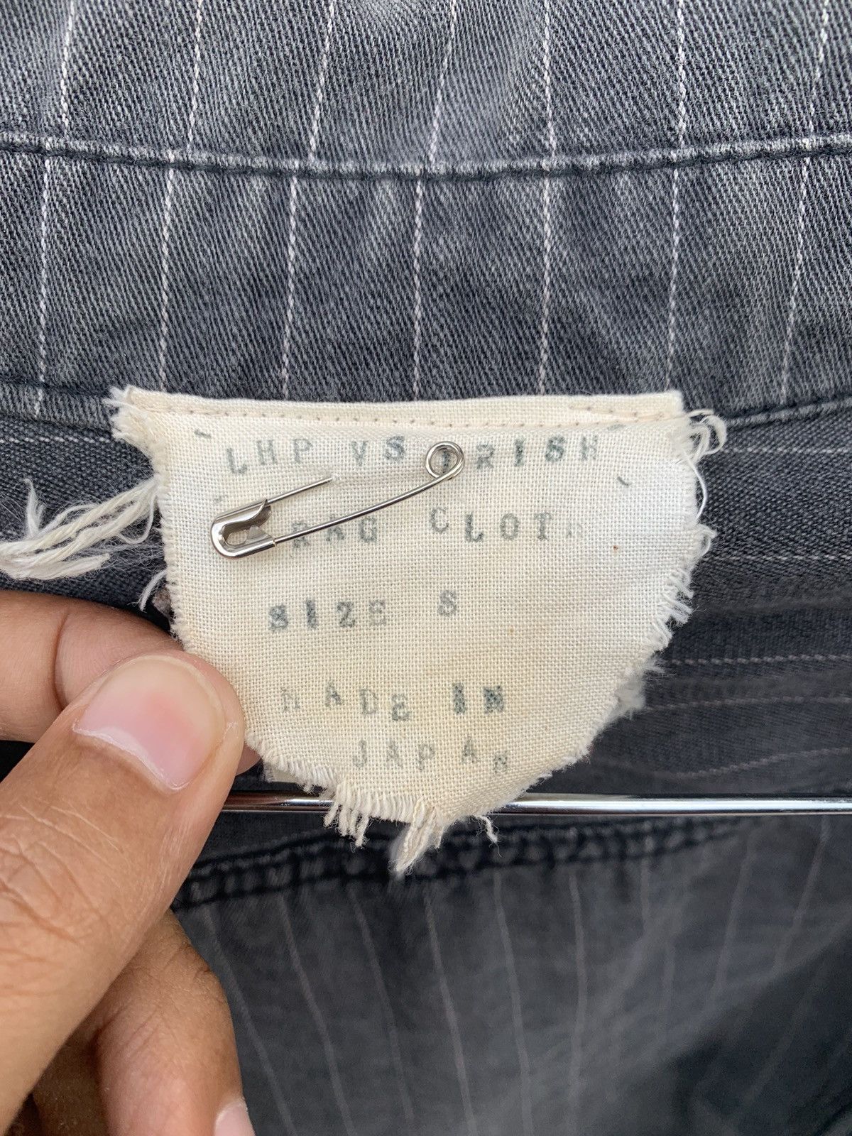 Japanese Brand LHP VS IRISH RAG CLOTH JACKET MADE IN JAPAN Size US S / EU 44-46 / 1 - 13 Thumbnail