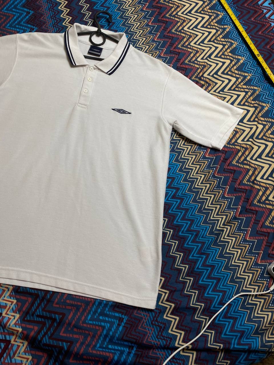 Umbro Streetwear T-Shirt white logo Umbro polos Y2K Vintage Size US L / EU 52-54 / 3 - 7 Thumbnail