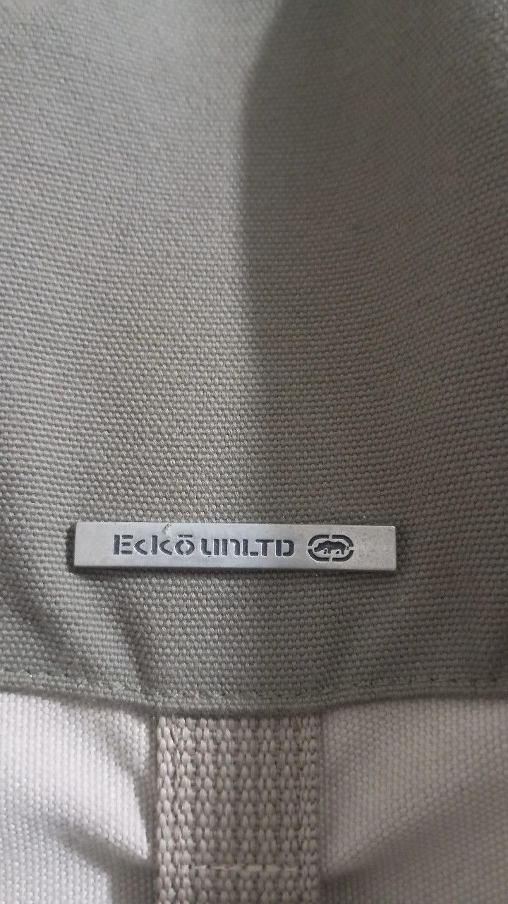 Ecko Unltd. Ecko Unltd Vintage Olive Canvas Backpack – Y2K Streetwear Size ONE SIZE - 2 Thumbnail