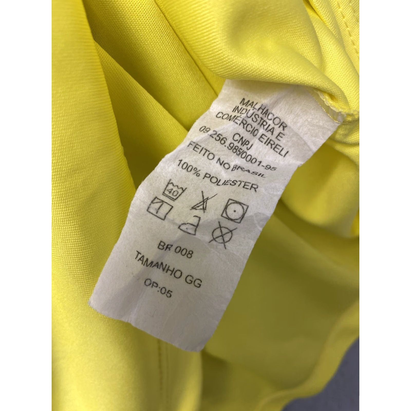 Under Armour Under Armour Revedor Brasil Tee Top Jersey Mens XL Round Neck Short Sleeve Logo 95-62 Size US XL / EU 56 / 4 - 8 Thumbnail