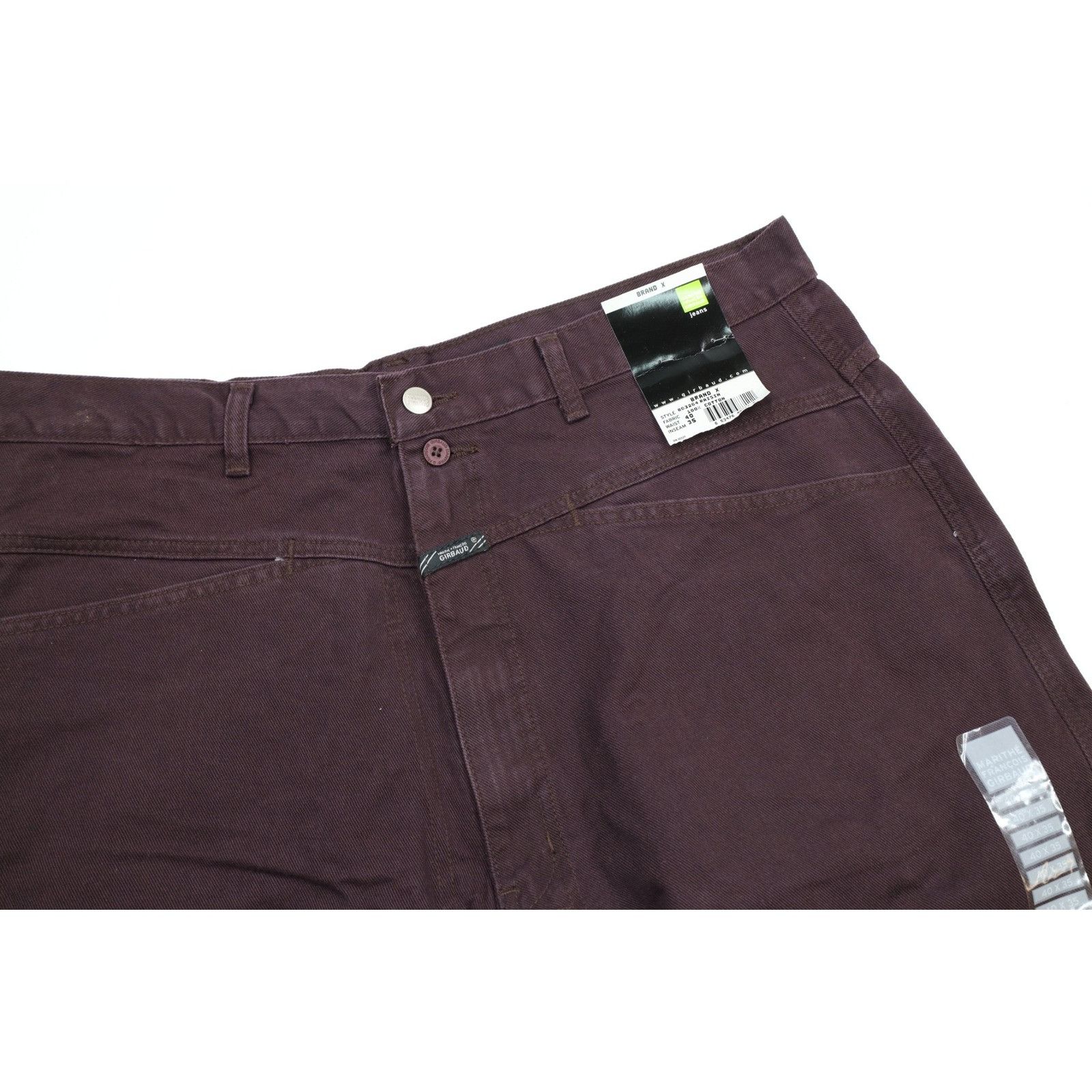 Marithe + Francois Girbaud × Vintage NOS Vintage 90s Marithe Francois Girbaud Wide Leg Jeans Size US 40 / EU 56 - 5 Thumbnail