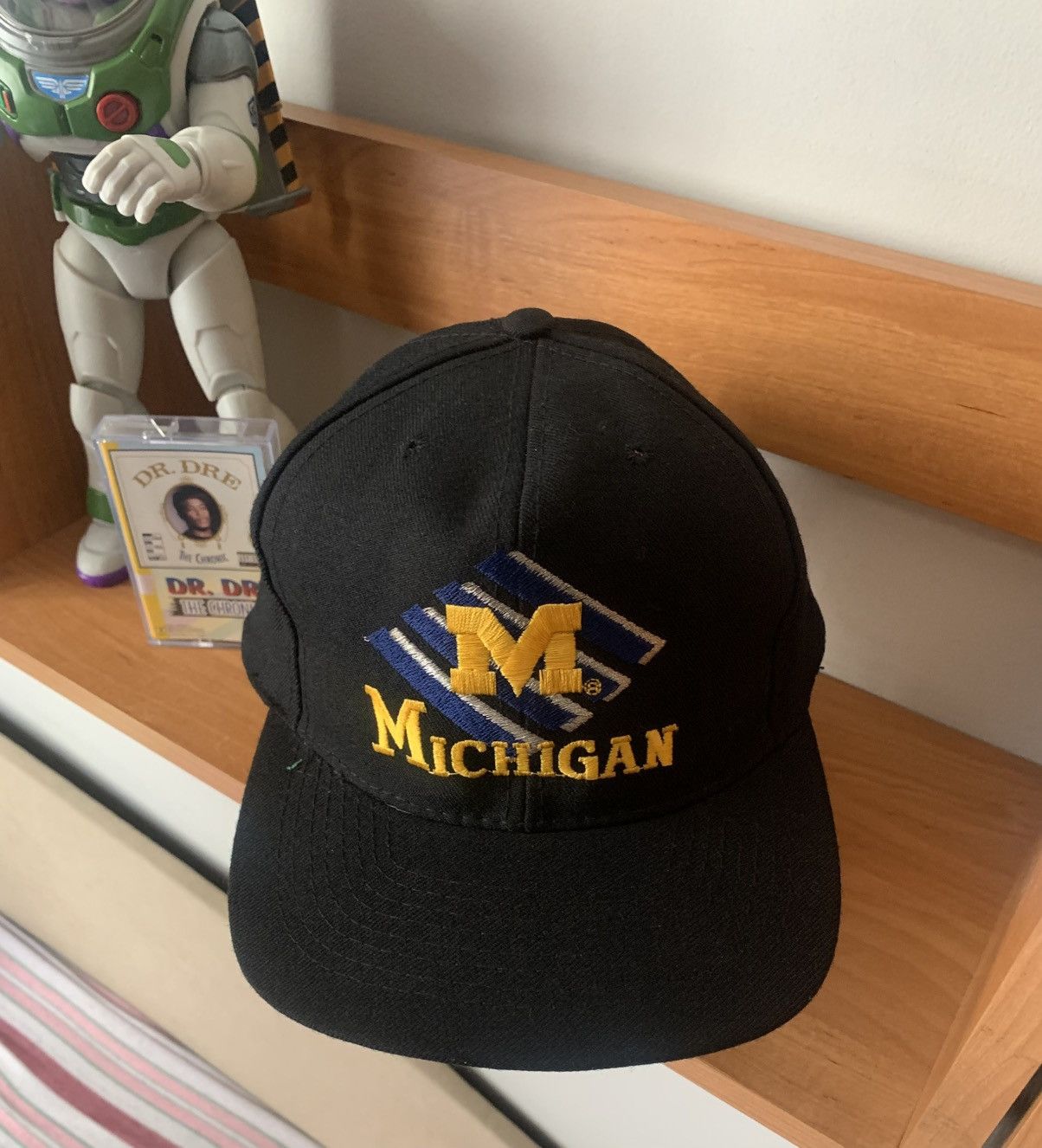 American Needle × NCAA × Vintage 90s Vintage NCAA American Needle Michigan Wolverines Hat Size ONE SIZE - 1 Thumbnail