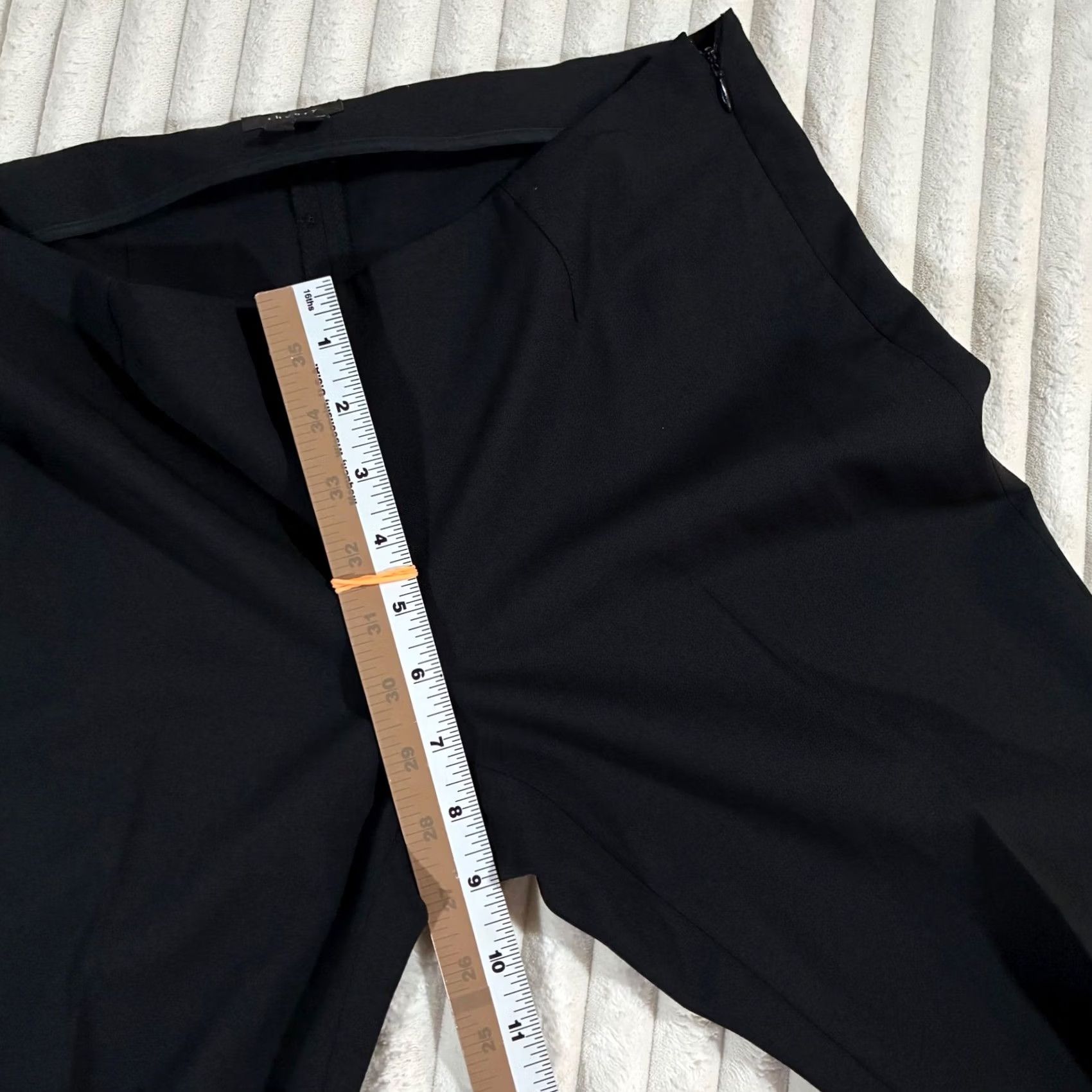 Theory Theory dress pants women's virgin wool blend straight leg 2 Size 26" / US 2 / IT 38 - 8 Thumbnail