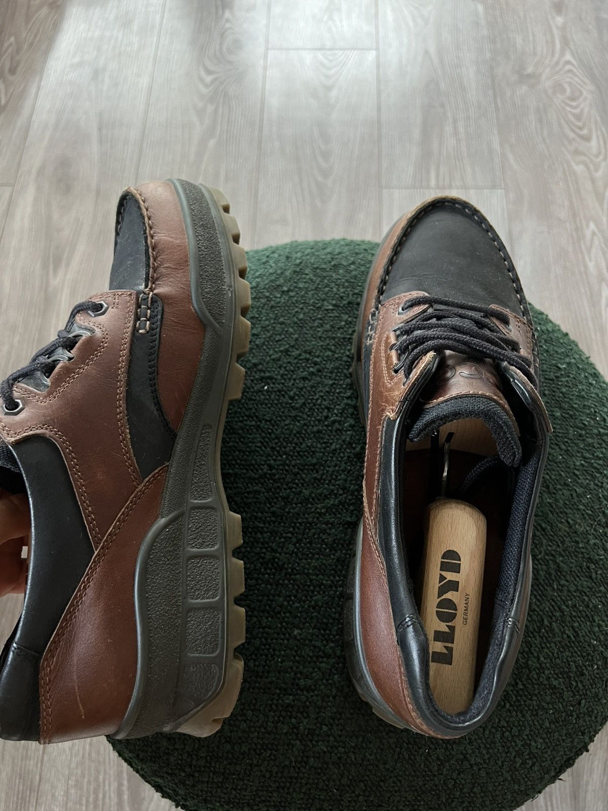 Ecco Vintage Ecco Gore-Tex Leather Casual Old Money GTX Boots Size US 11.5 / EU 44-45 - 16 Thumbnail