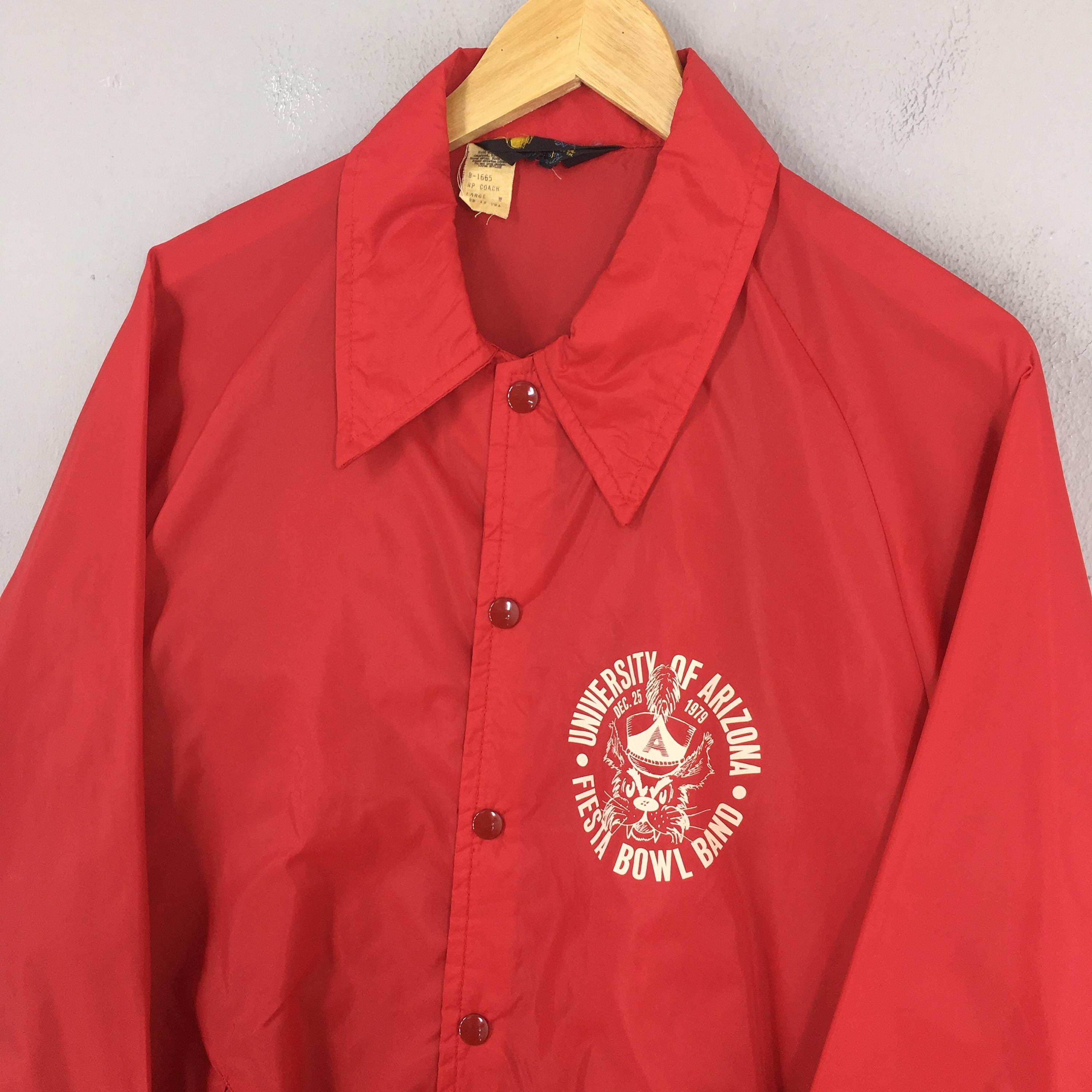 NCAA Vintage 1970s Champion Arizona University Windbreaker Large Size US L / EU 52-54 / 3 - 3 Thumbnail