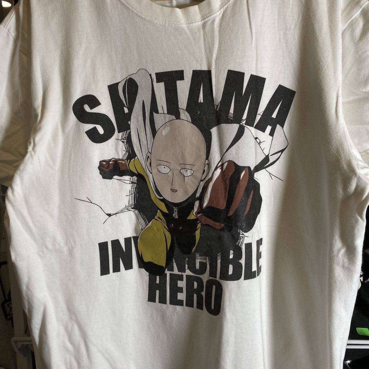 Anime × Japanese Brand × Vintage One Punch Man Anime T-shirt Saitama Size US L / EU 52-54 / 3 - 5 Thumbnail