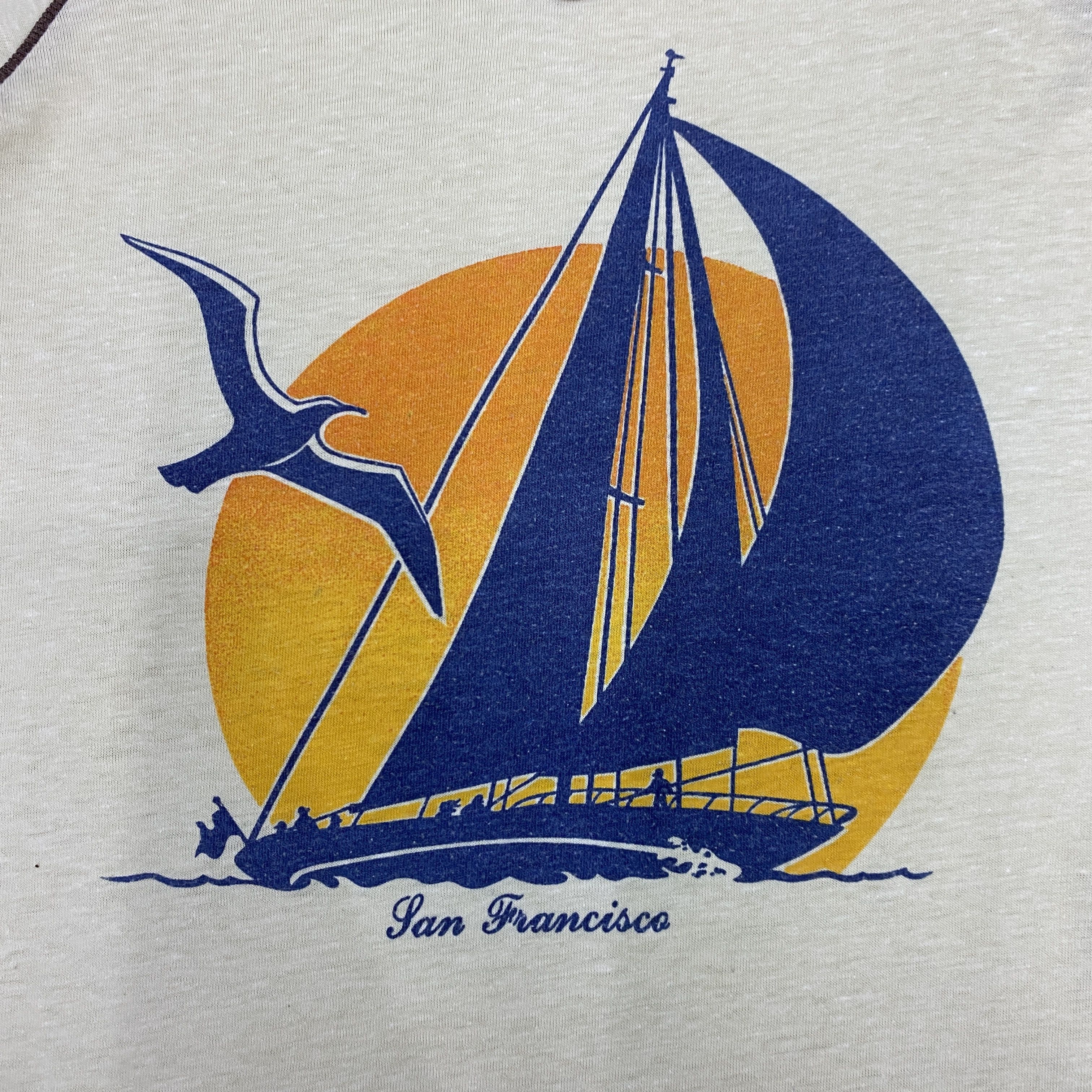 Vintage Vintage Hawaii Sailboat San Francisco Tshirt - K060 Size US XS / EU 42 / 0 - 3 Thumbnail