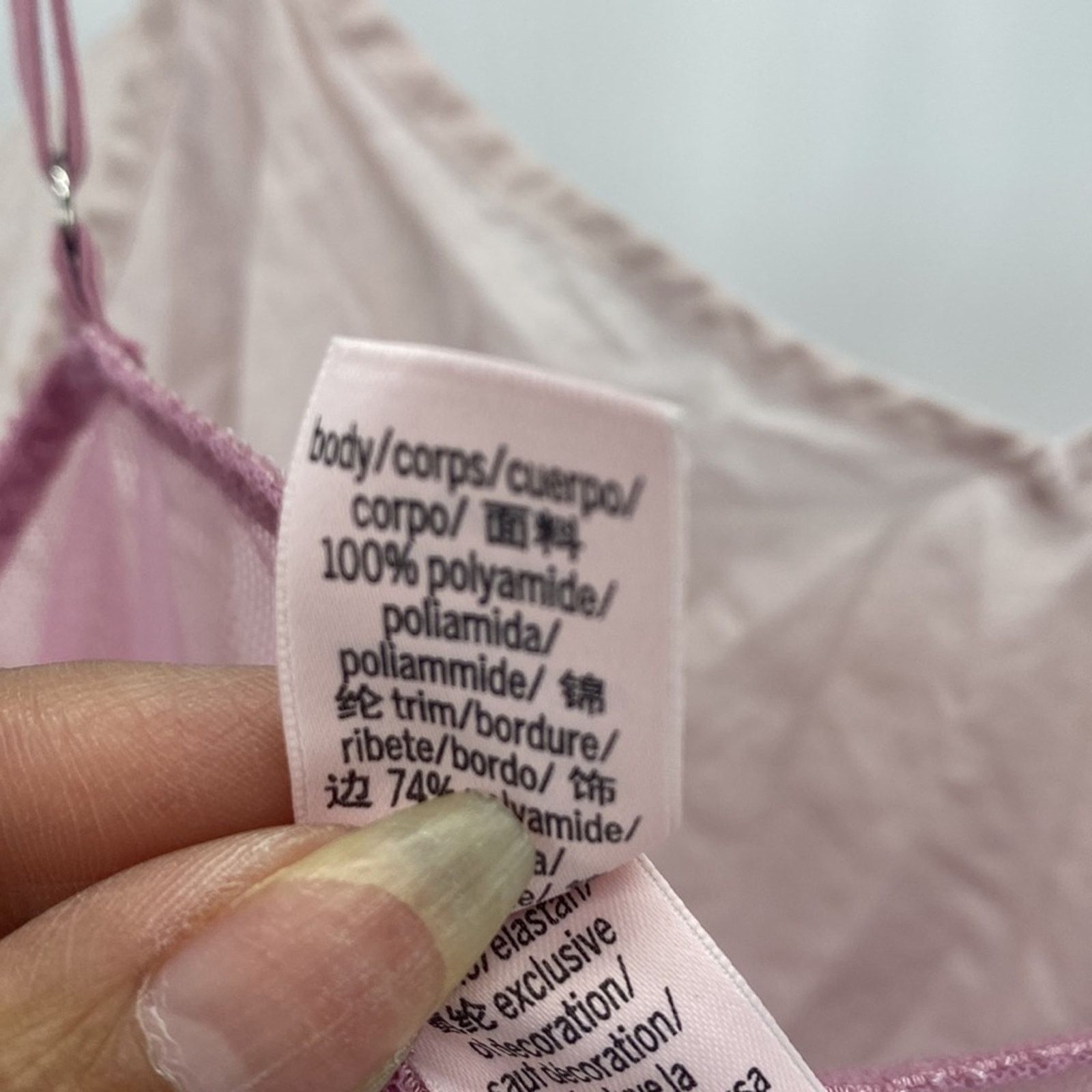 Victoria's Secret Victoria’s Secret laced pink adjustable straps lined nighty Size ONE SIZE - 7 Thumbnail