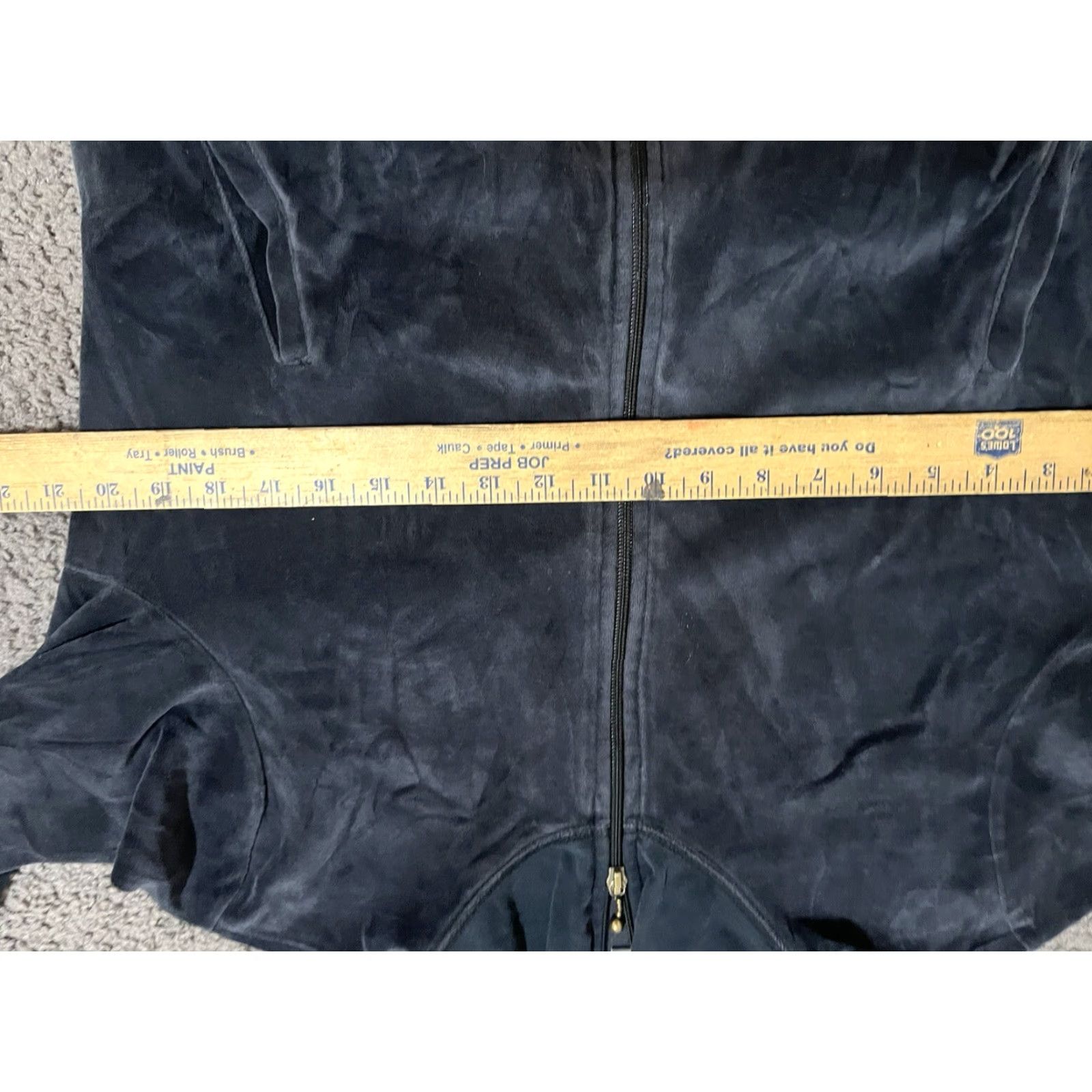 Gap GAP Hoodie Full Zip Black Velour Sweatshirt Women's L Vintage 90s Classic Gap Fit Hooded Velour Zip Up Mock Turtleneck Front-zip Adult Women Size L / US 10 / IT 46 - 4 Thumbnail