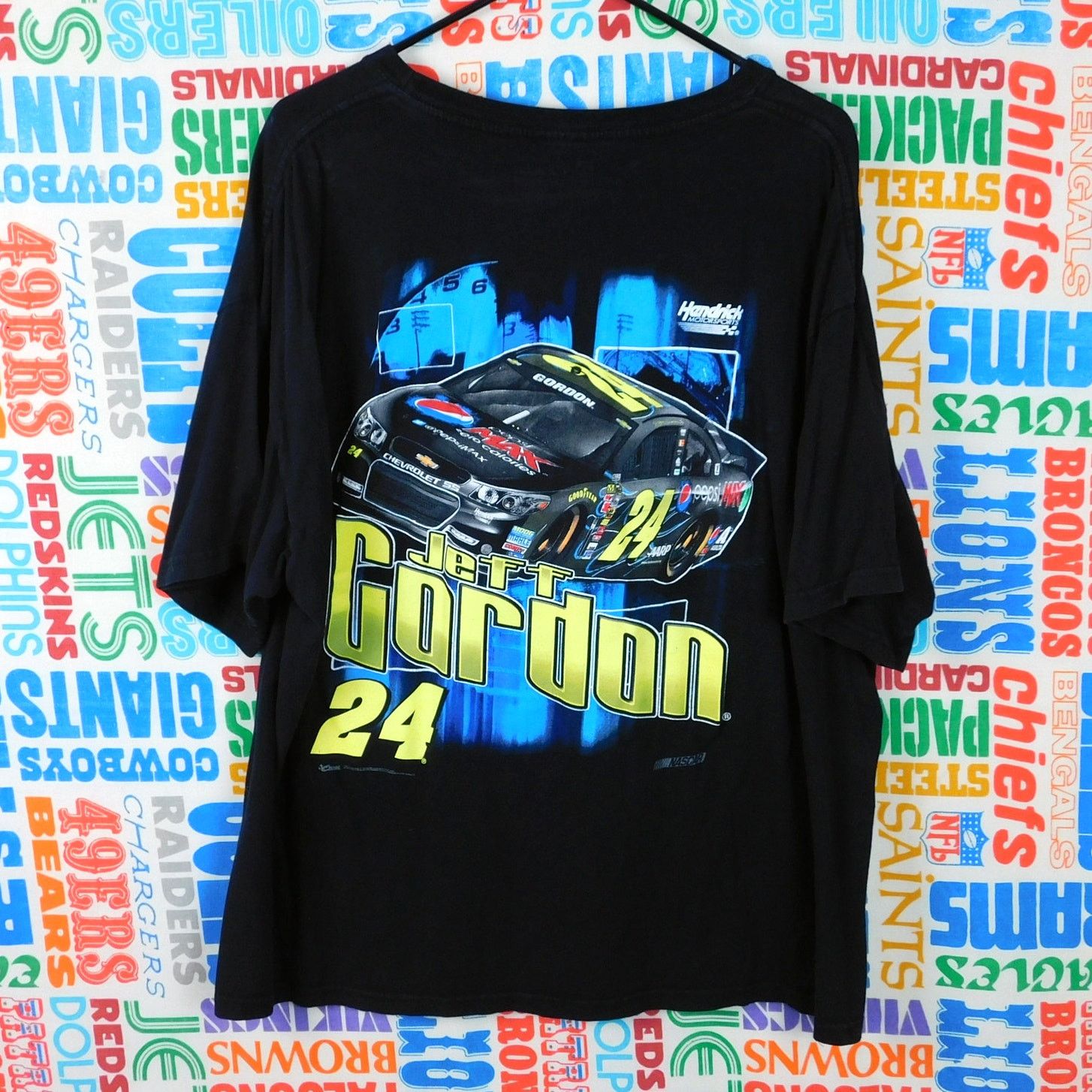 Chase Authentics Jeff Gordon Pespsi Max T Shirt Size XL Double Sided Graphics Size US XL / EU 56 / 4 - 2 Thumbnail