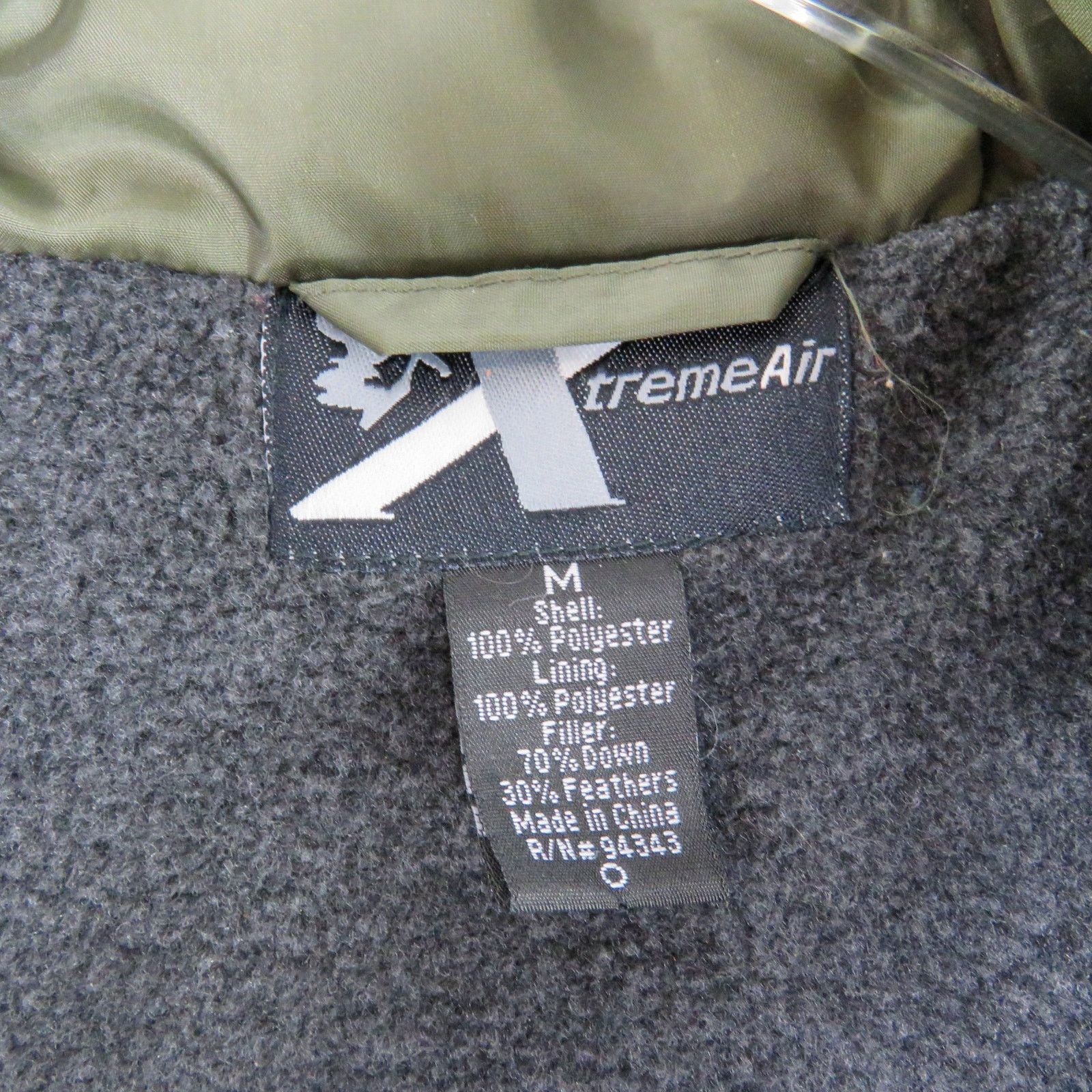 Other Xtreme Air Army Green Puffer Vest with Fleece Lining Medium Size US M / EU 48-50 / 2 - 8 Thumbnail