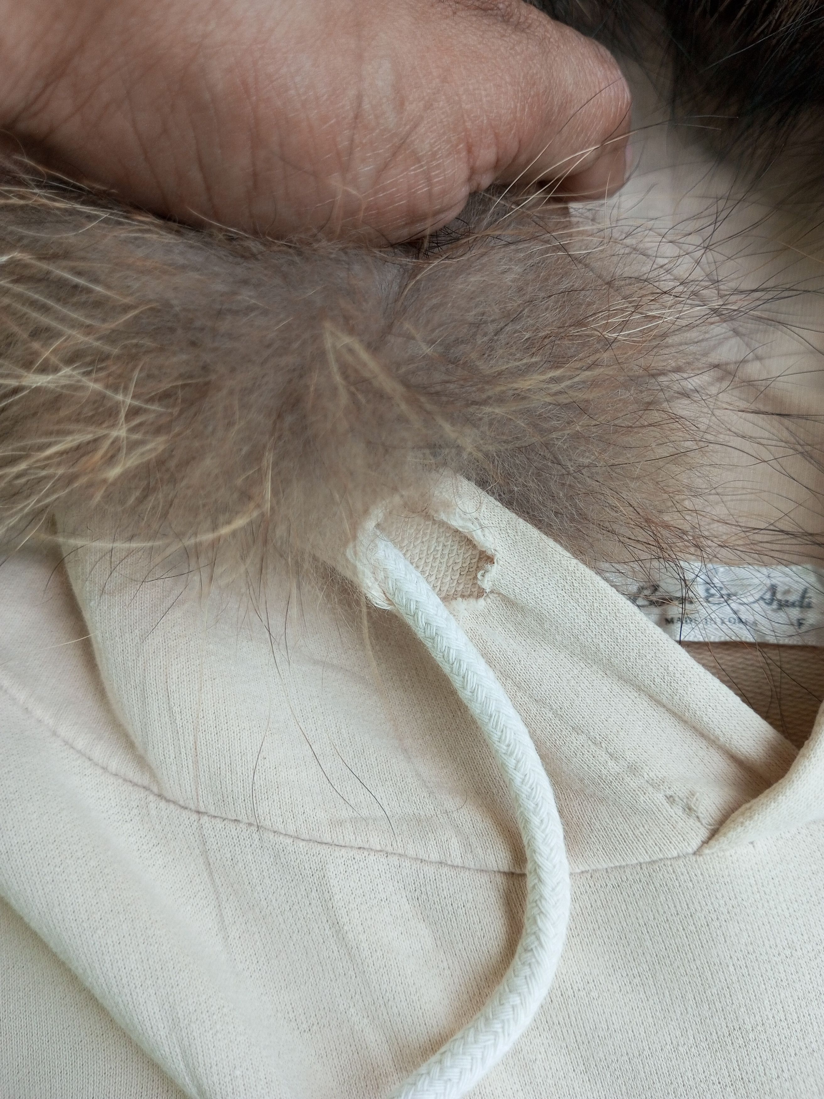 Japanese Brand "No Wash Tag" Reborn & Audi Fur Hoodie i6w9 LGB style Size US L / EU 52-54 / 3 - 7 Thumbnail