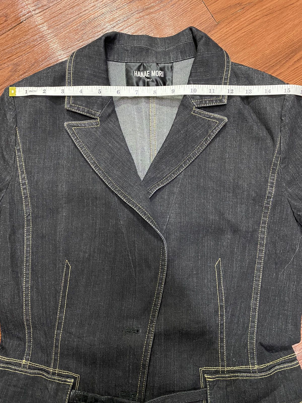Comme des Garcons Homme Deux Hanae Mori Casual Denim Outwear Size S / US 4 / IT 40 - 15 Thumbnail