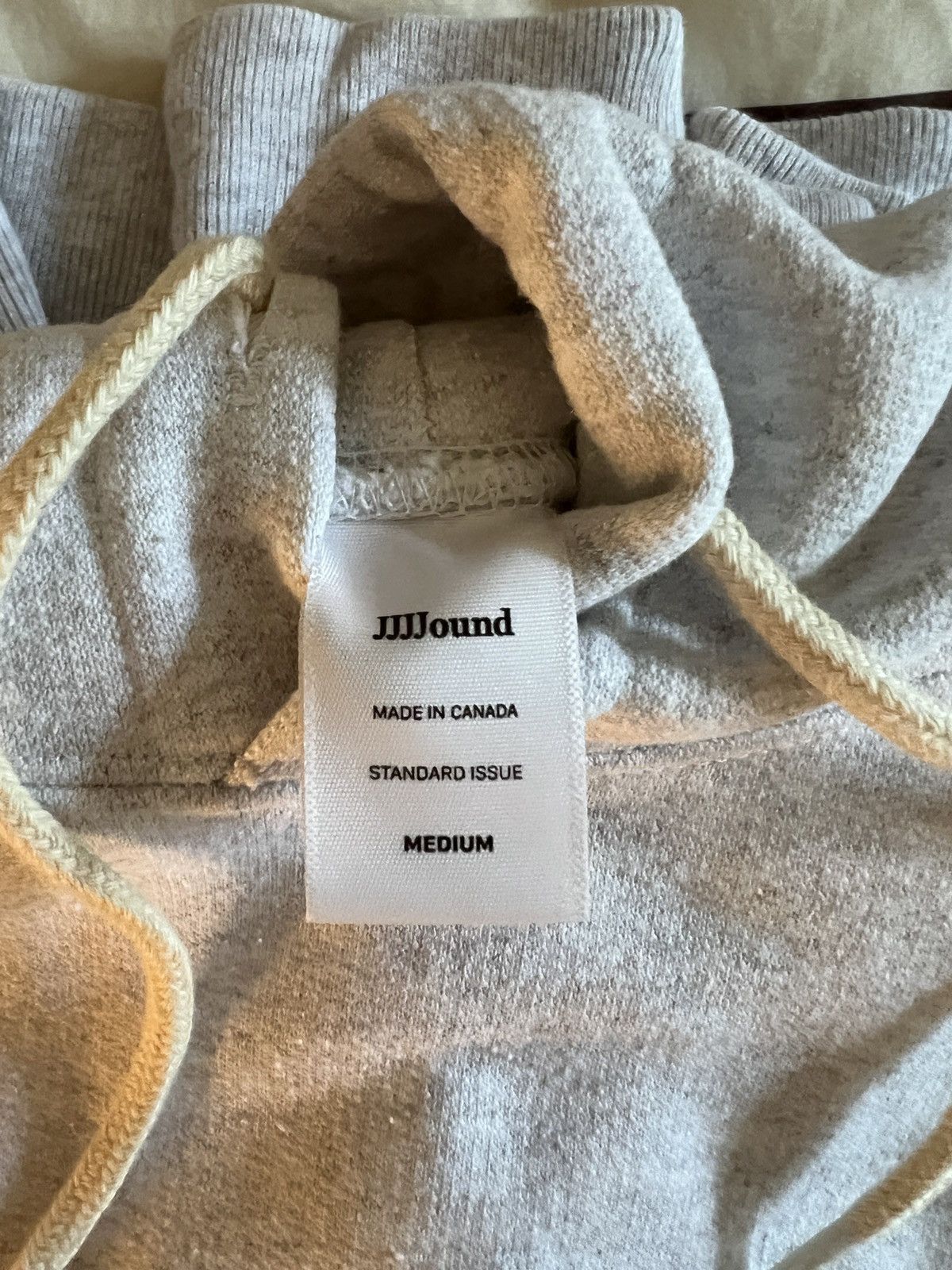 JJJJound JJJJound J90 Hoodie Ash French Terry - Medium | Grailed