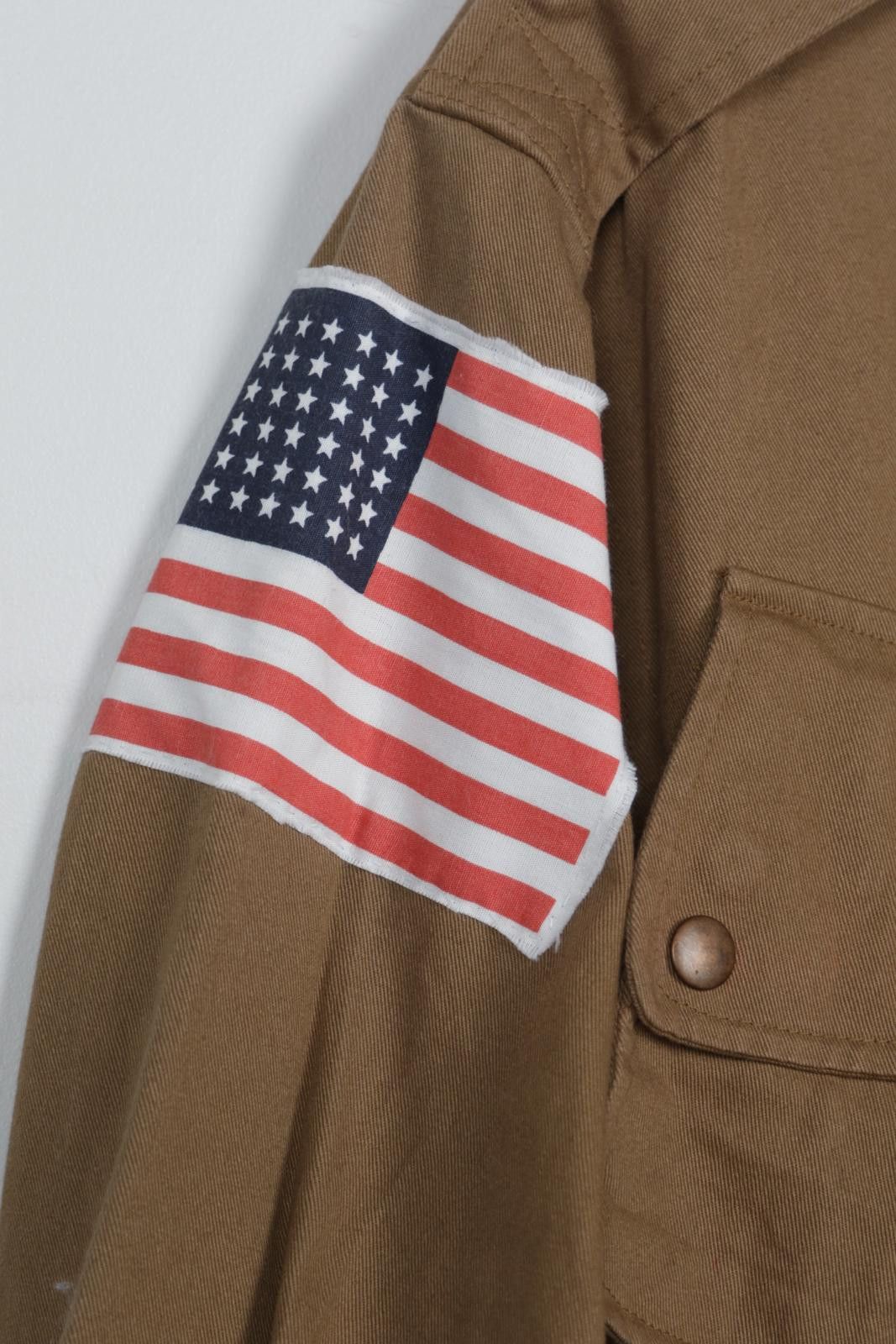 Vintage 70's Military M-1941 Parsons Field Jacket Size ONE SIZE - 3 Thumbnail
