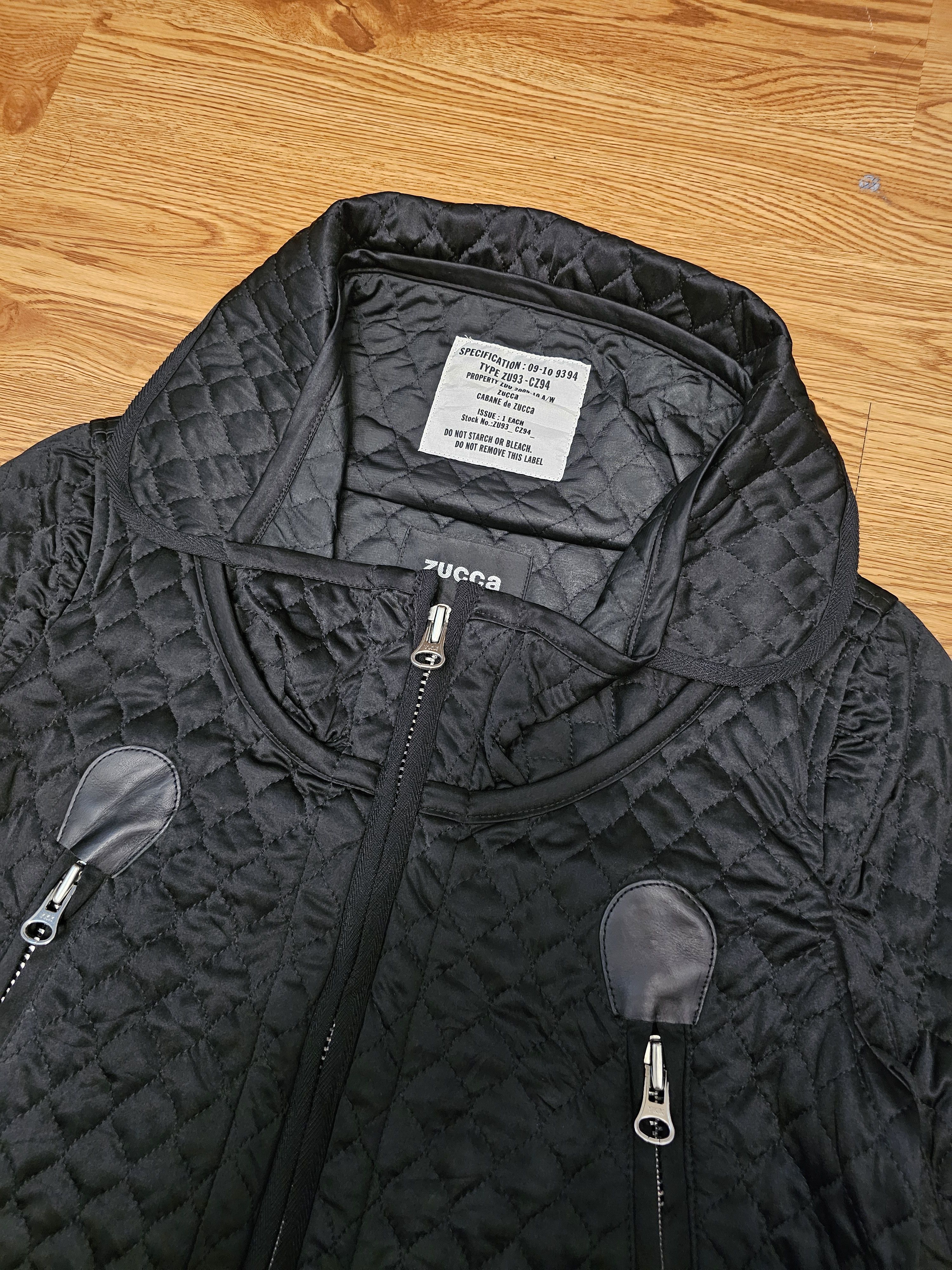 Zucca Vintage Zucca Cropped Quilted Bomber Jacket Size US XS / EU 42 / 0 - 4 Thumbnail