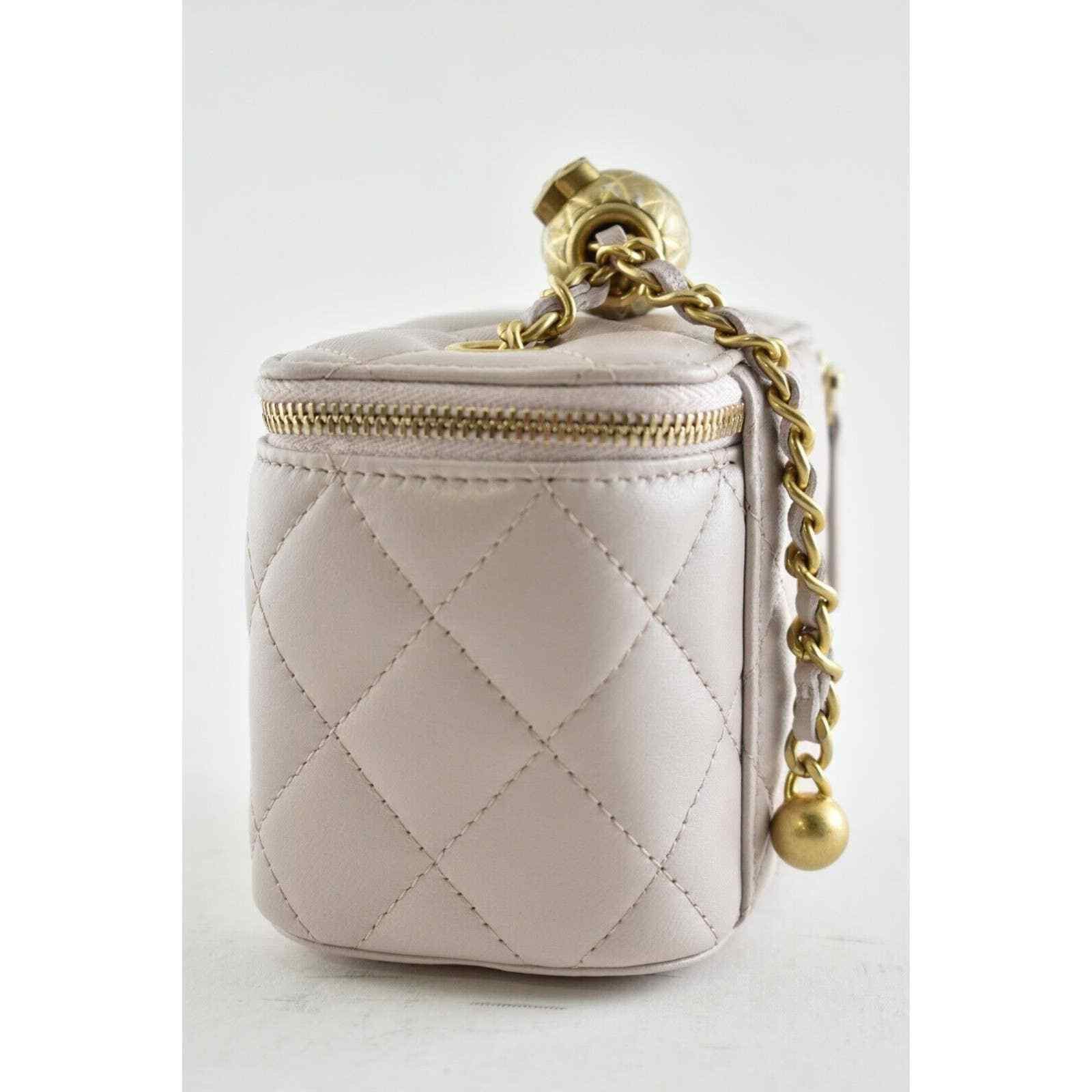 Chanel Chanel Chain Gold Coco Pearl Crush Shoulder Crossbody Bag Size ONE SIZE - 9 Thumbnail