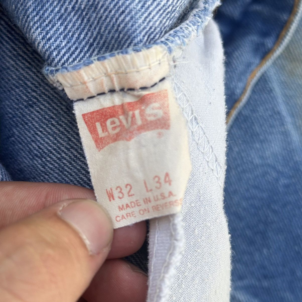 Levi's VTG Levis 646 Boot Cut Bell Bottom Denim Jeans Size US 31 - 5 Thumbnail