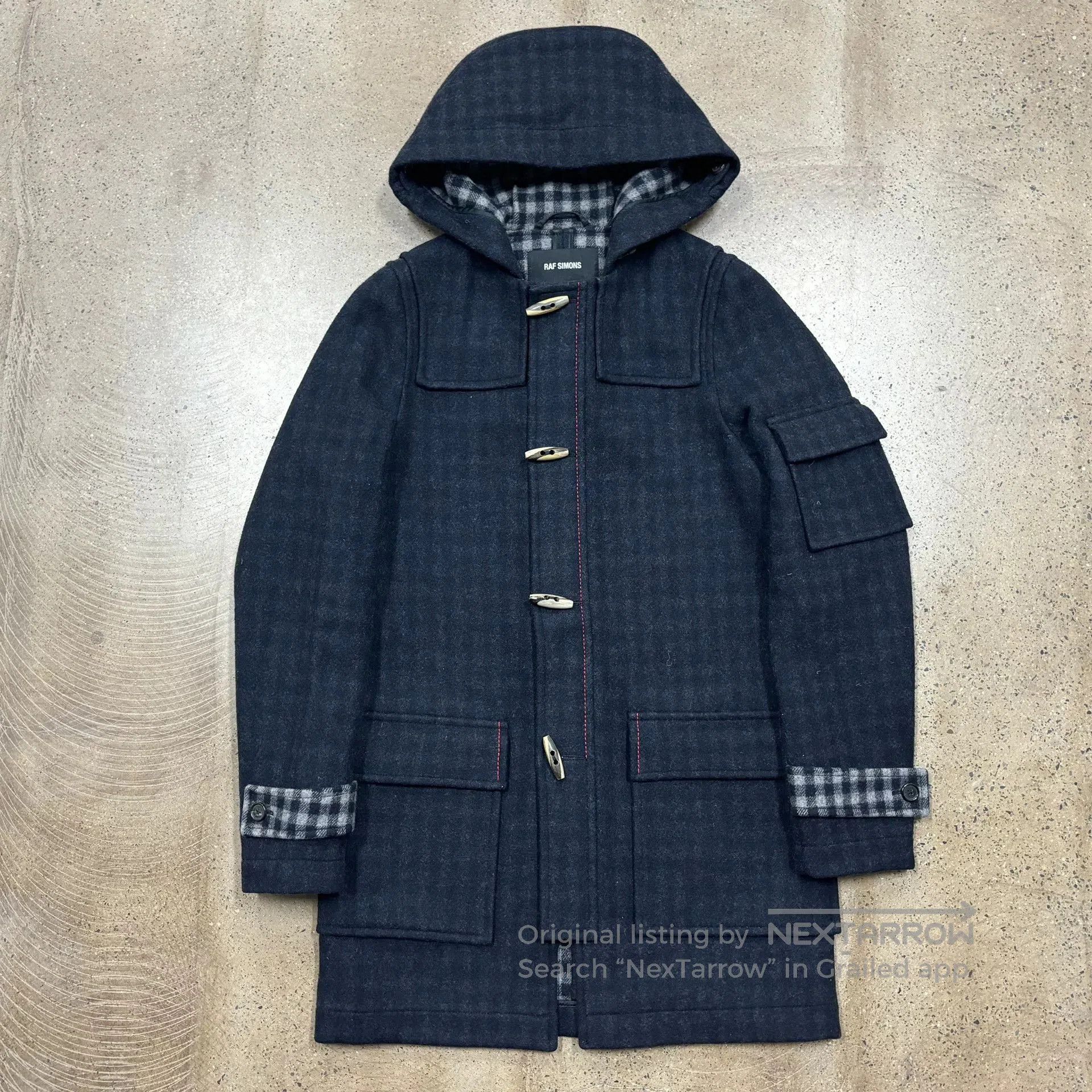 Raf Simons Raf Simons Wool Blend Coat Jacket. Size US S / EU 44-46 / 1 - 1 Thumbnail