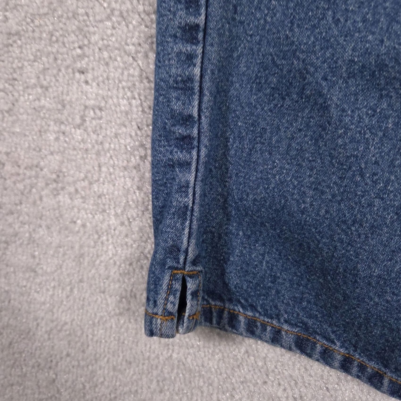 Bill Blass VINTAGE Bill Blass Jeans Womens 14 Blue High Rise Easy Fit Mom Tapered Denim 90s Size 36" / US 14 / IT 50 - 6 Thumbnail