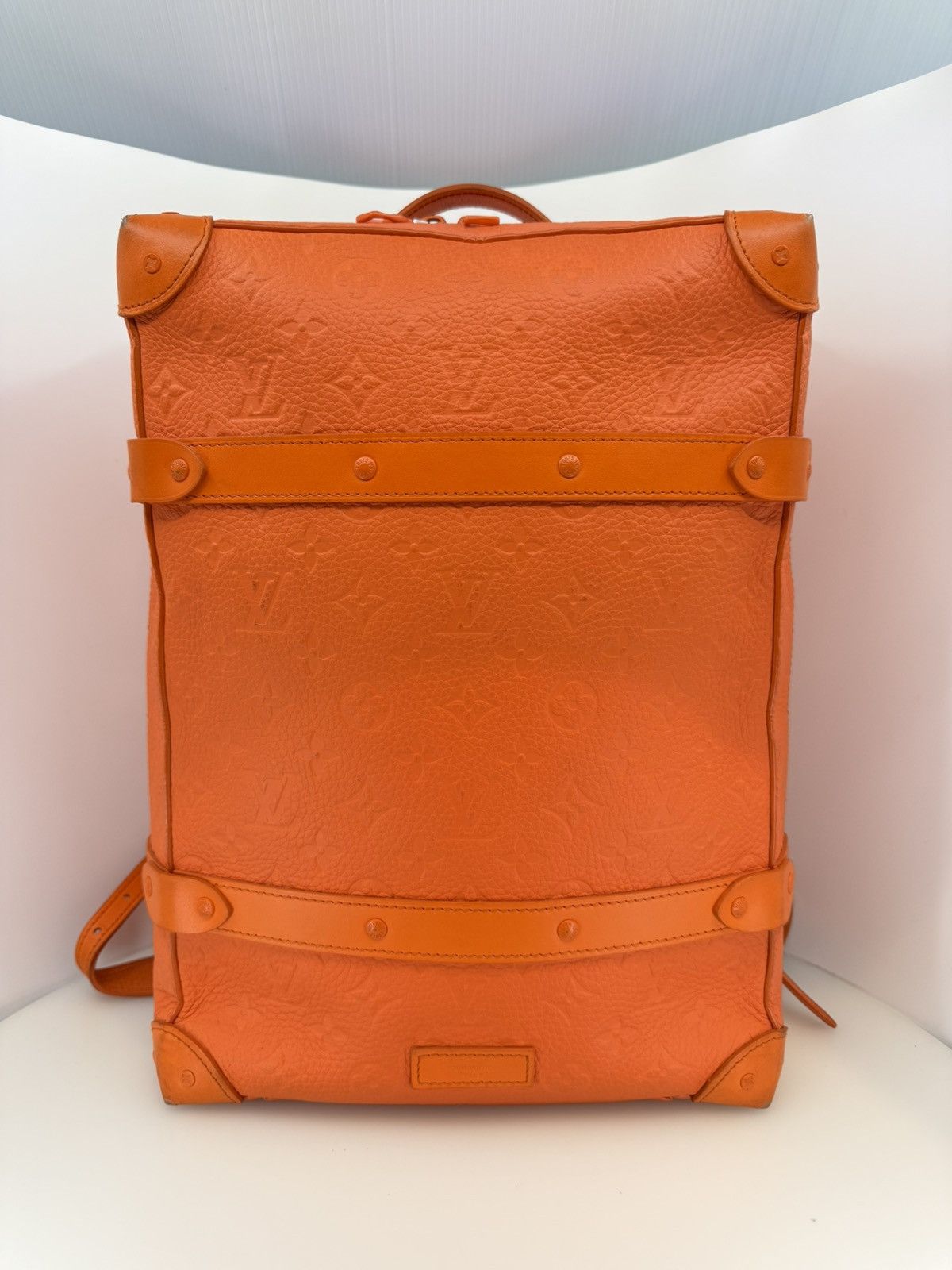 Louis Vuitton Louis Vuitton Soft Trunk Backpack Monogram MCA Orange Size ONE SIZE - 2 Thumbnail