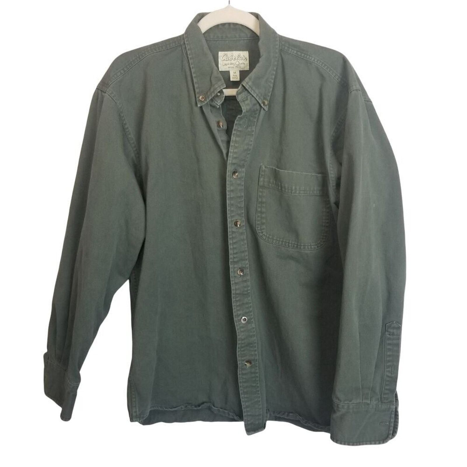Cabelas Cabelas Mens Heavyweight Flannel Shirt Size M Gorpcore Size US M / EU 48-50 / 2 - 1 Thumbnail