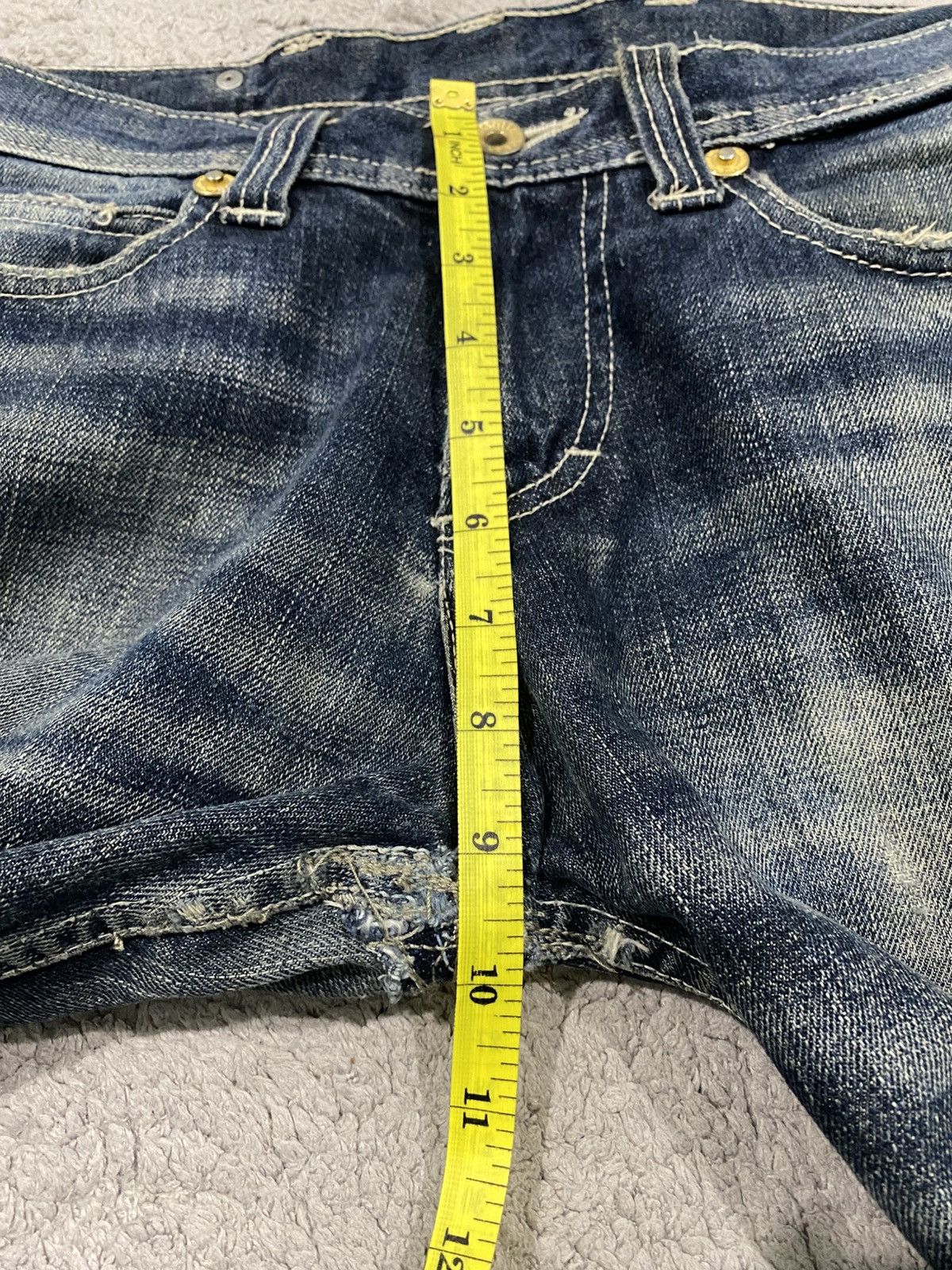semanticdesign Semantic Design Mudwash Clawmark Distressed Denim Jeans Size US 32 / EU 48 - 24 Thumbnail