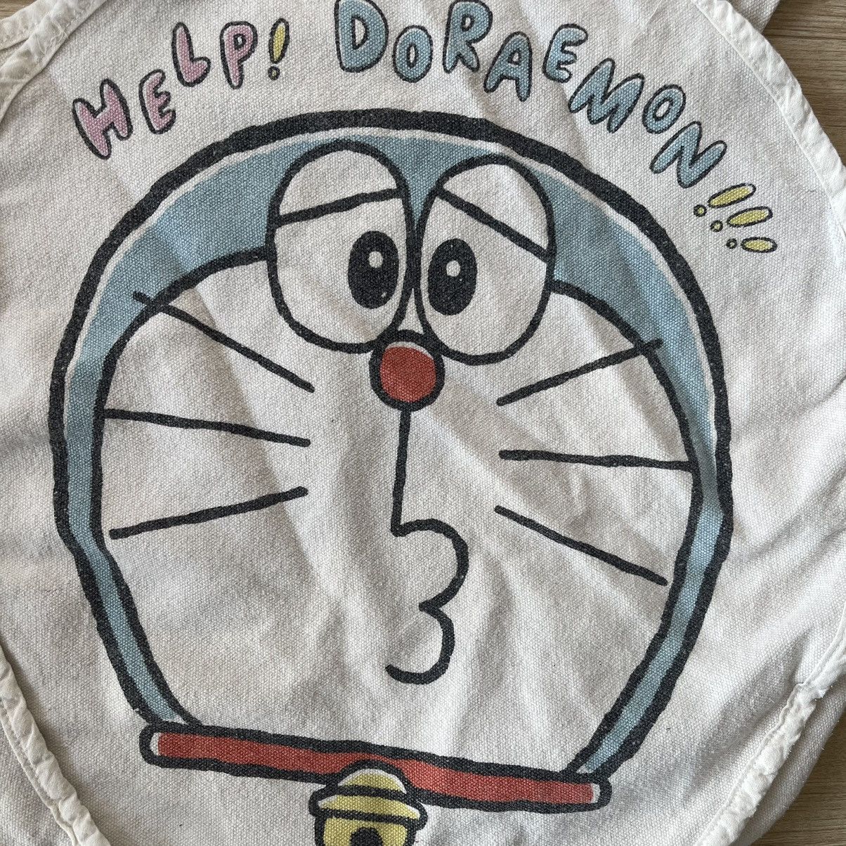 Anime × Japanese Brand × Vintage Vintage Anime Doraemon Round Tote Bag Size ONE SIZE - 3 Thumbnail
