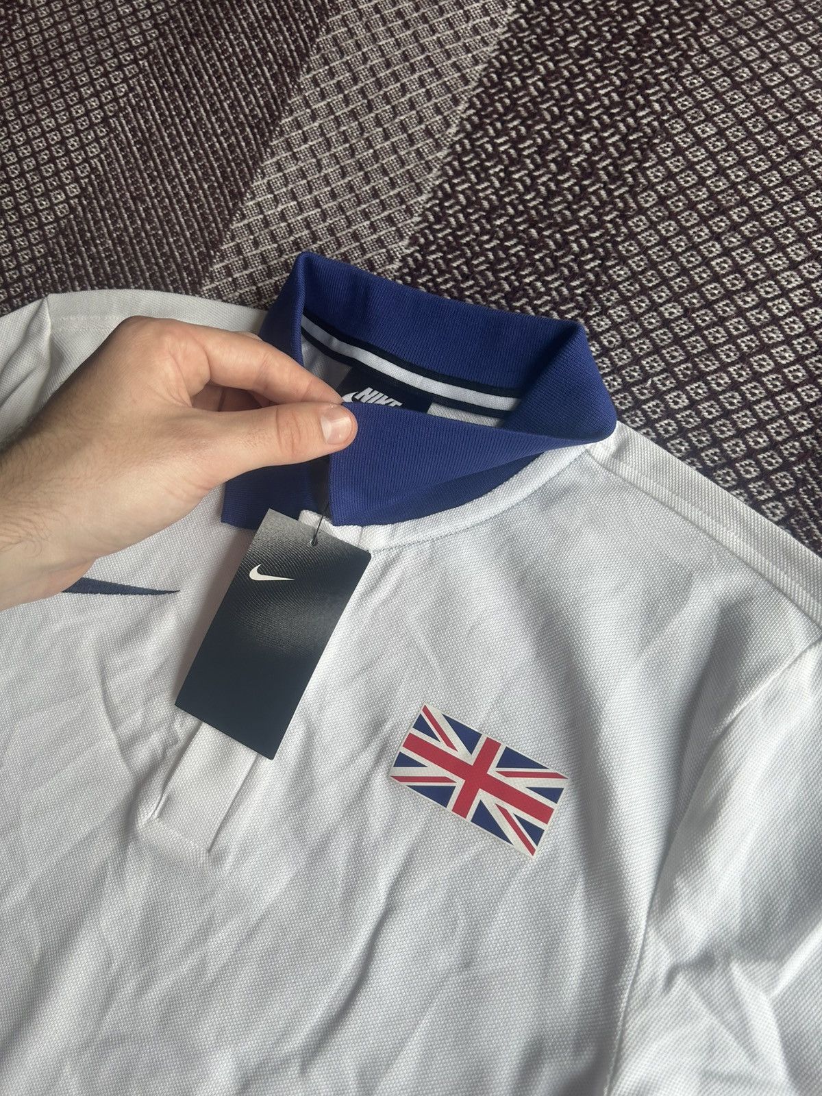 Nike Nike Great Britain Polo T-shirt New With Tags Streetwear M Size US M / EU 48-50 / 2 - 8 Thumbnail