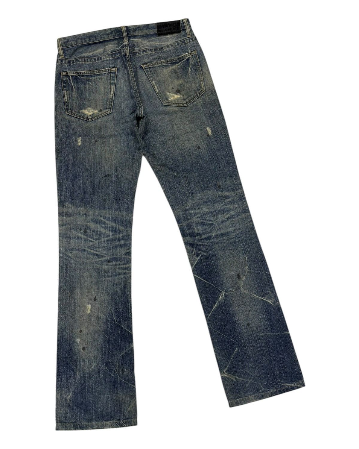 14th Addiction 🔥BLUE WAY X JACK ROSE SLIM FIT FLARE JEANS Size US 30 / EU 46 - 4 Thumbnail