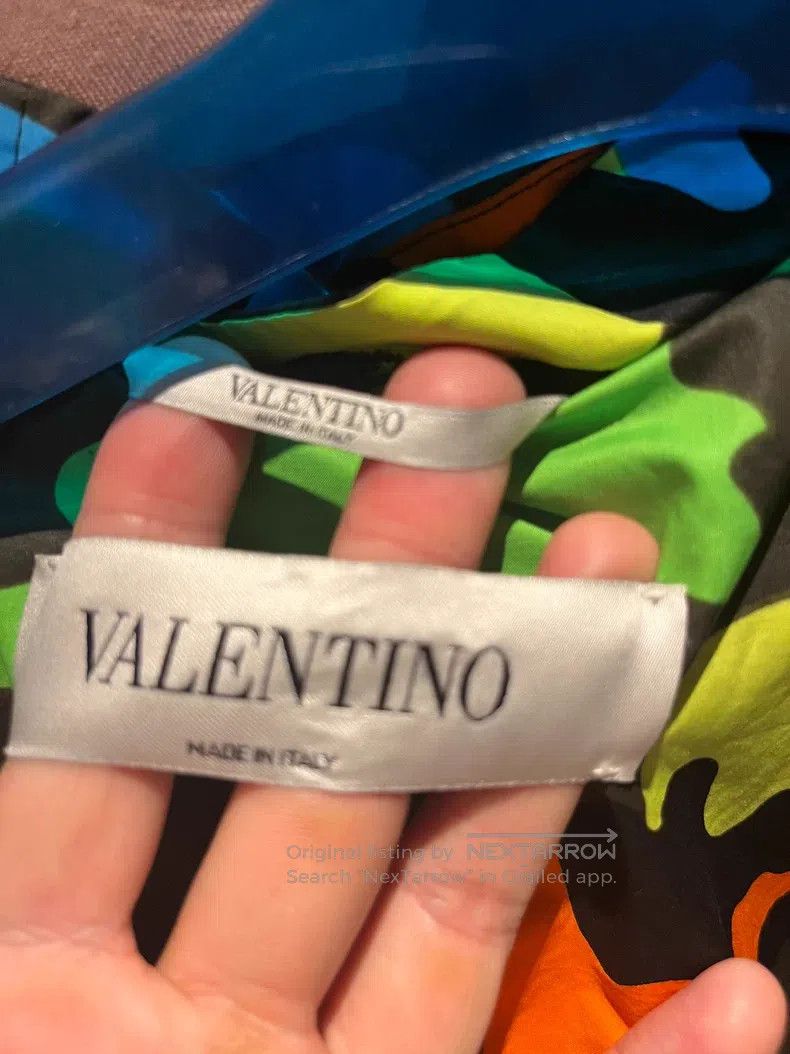 Valentino Valentino Camouflage hooded shirt Size US S / EU 44-46 / 1 - 5 Thumbnail
