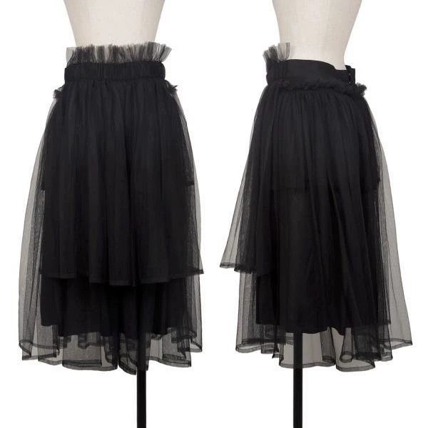 Comme des Garcons COMME des GARCONS Black Tulle Skirt Size US 36 / EU 52 - 1 Thumbnail