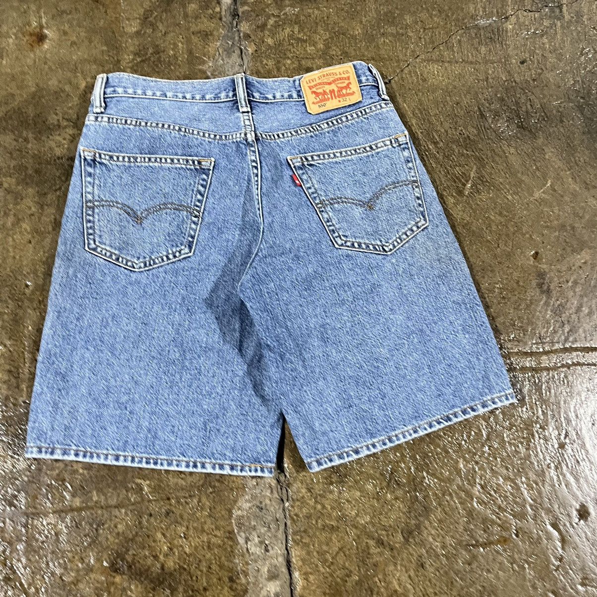Levi's × Vintage Crazy Vintage Y2K Levi's 550 Jorts Essential Skater Shorts Size US 32 / EU 48 - 3 Thumbnail