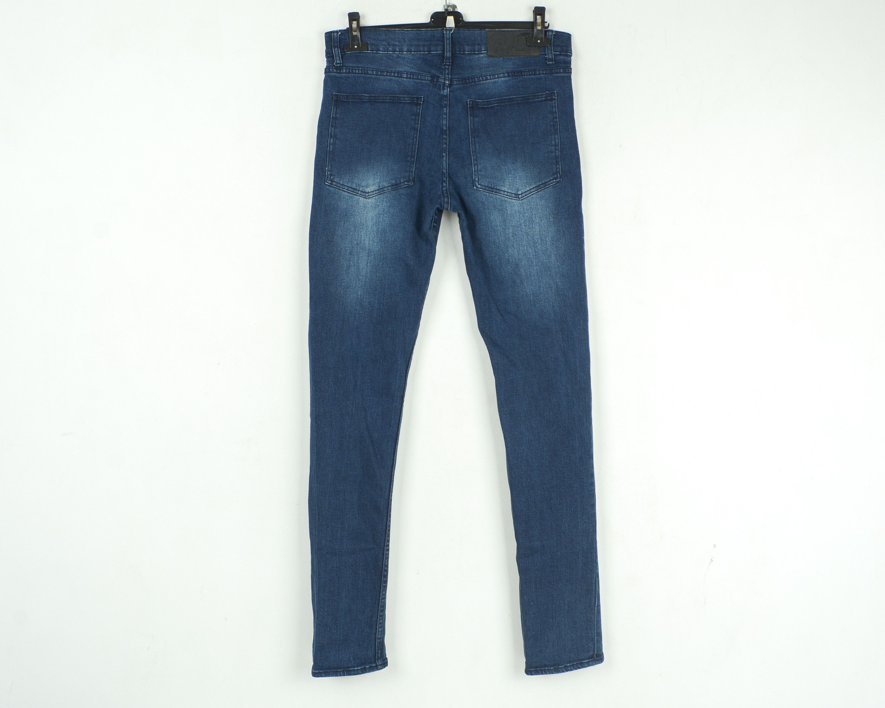 Cheap Monday Tight Dark Indigo Mens W33 L34 Slim Skinny Jeans Denim Pants Size US 33 - 4 Thumbnail