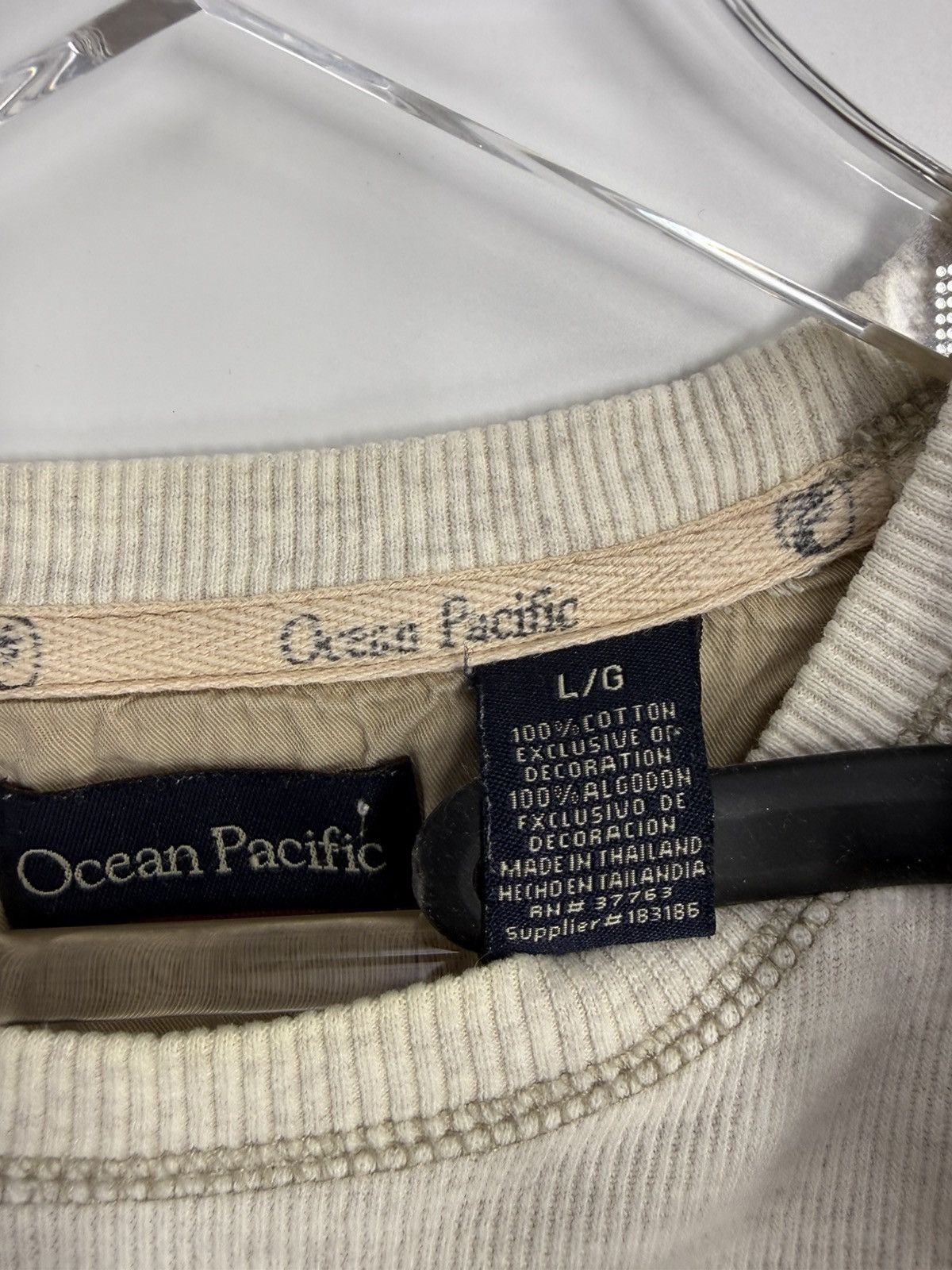 Ocean Pacific Vintage Ocean Pacific (OP) Thermal Long Sleeve Shirt Size US L / EU 52-54 / 3 - 5 Thumbnail