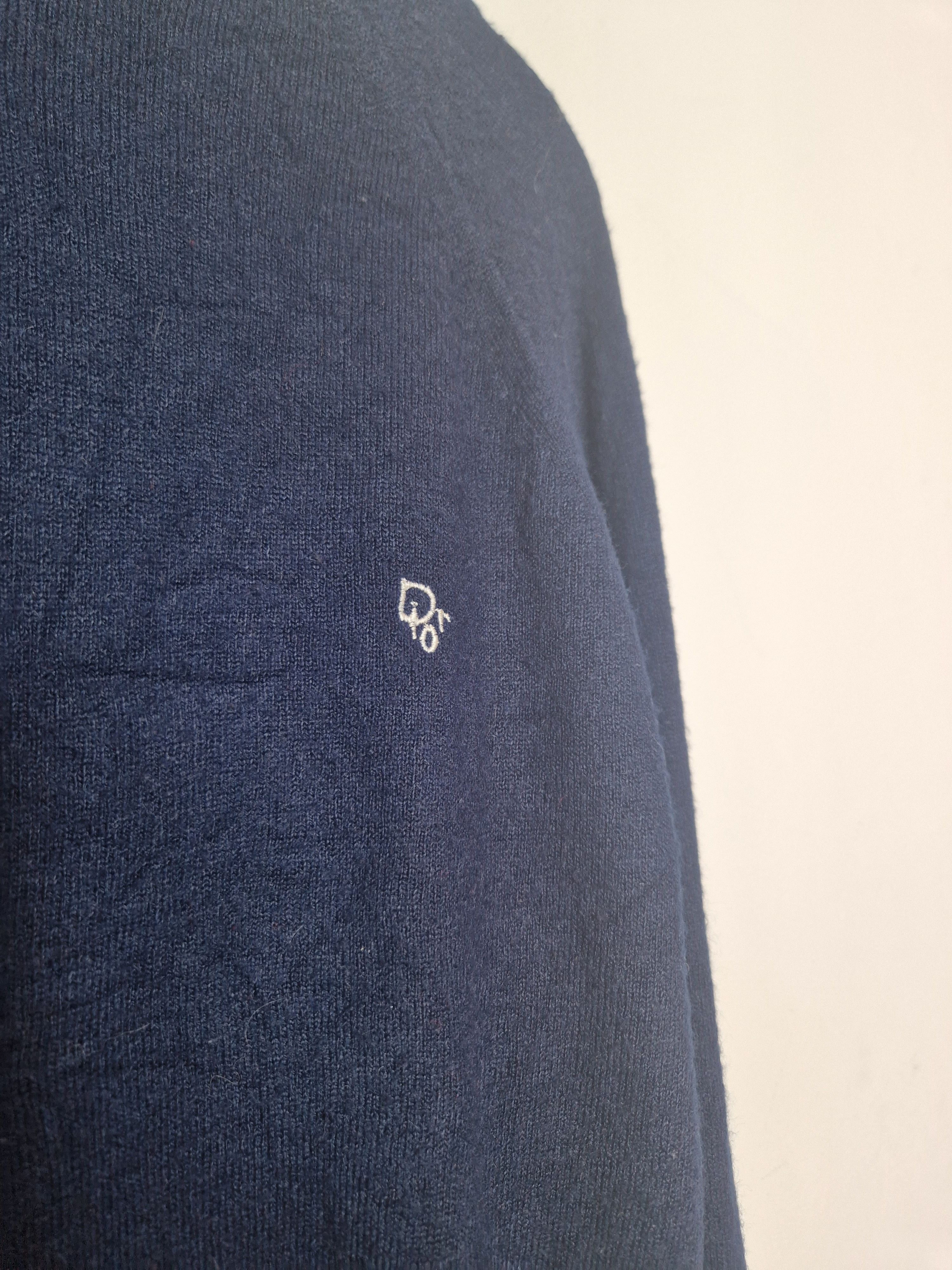 Dior Dior navy turtleneck Size US L / EU 52-54 / 3 - 3 Thumbnail
