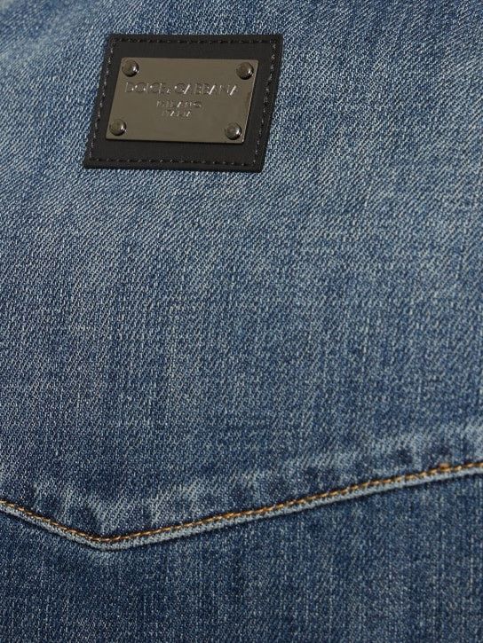 Dolce & Gabbana o1lsvrm0425 Denim Shirt in Blue Size US L / EU 52-54 / 3 - 4 Thumbnail