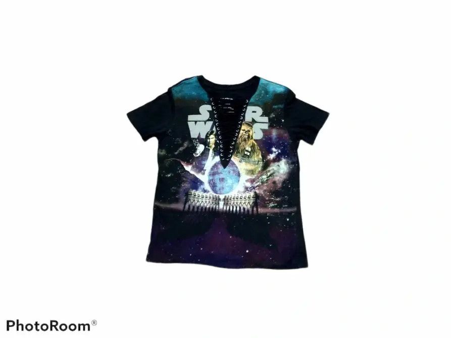 Star Wars Star Wars Over Print Laces Tee Size US S / EU 44-46 / 1 - 1 Thumbnail