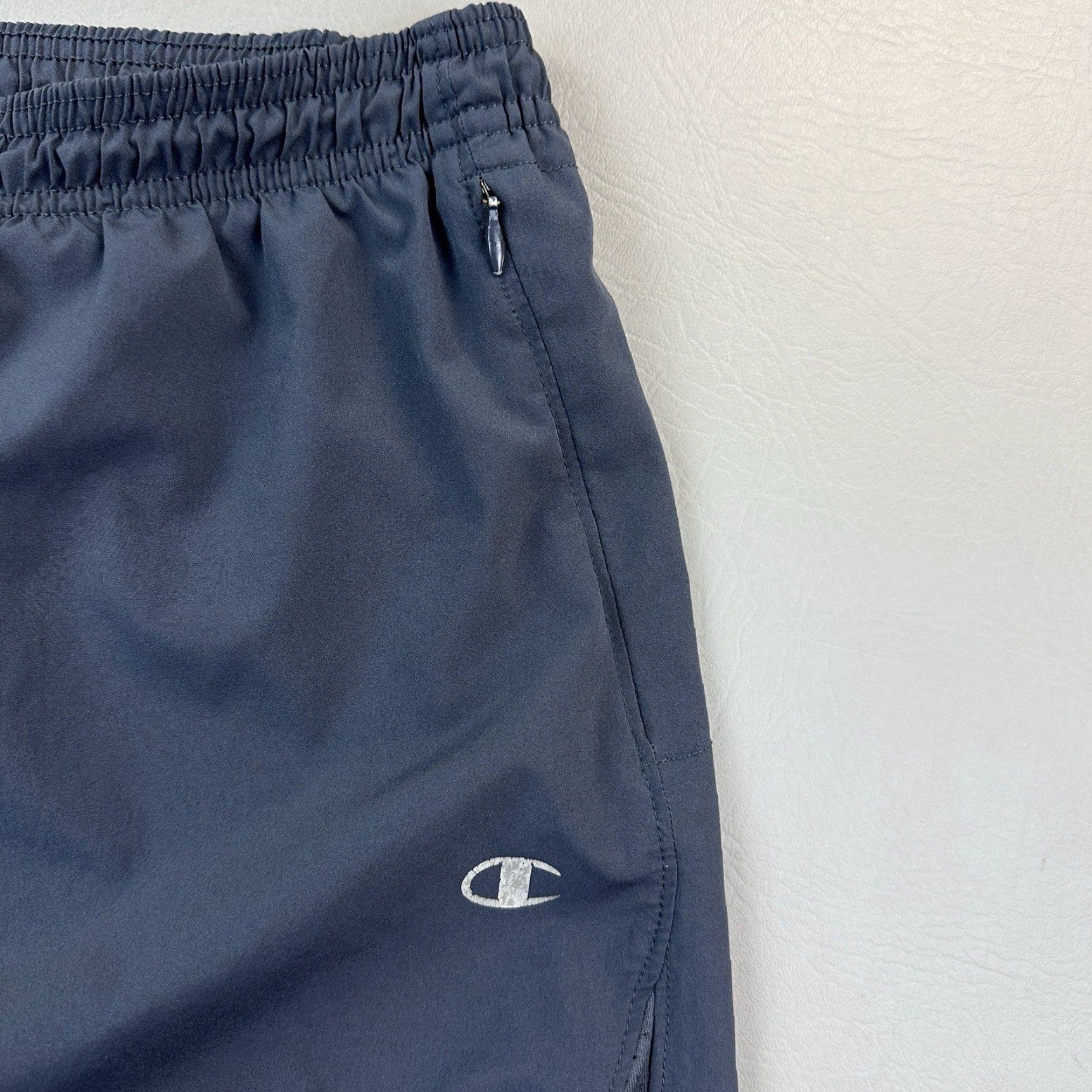 Champion Champion Track Pants Mens XL Gray Lightweight Vented Ankle Zip Jogger Athleisure Size US 36 / EU 52 - 7 Thumbnail