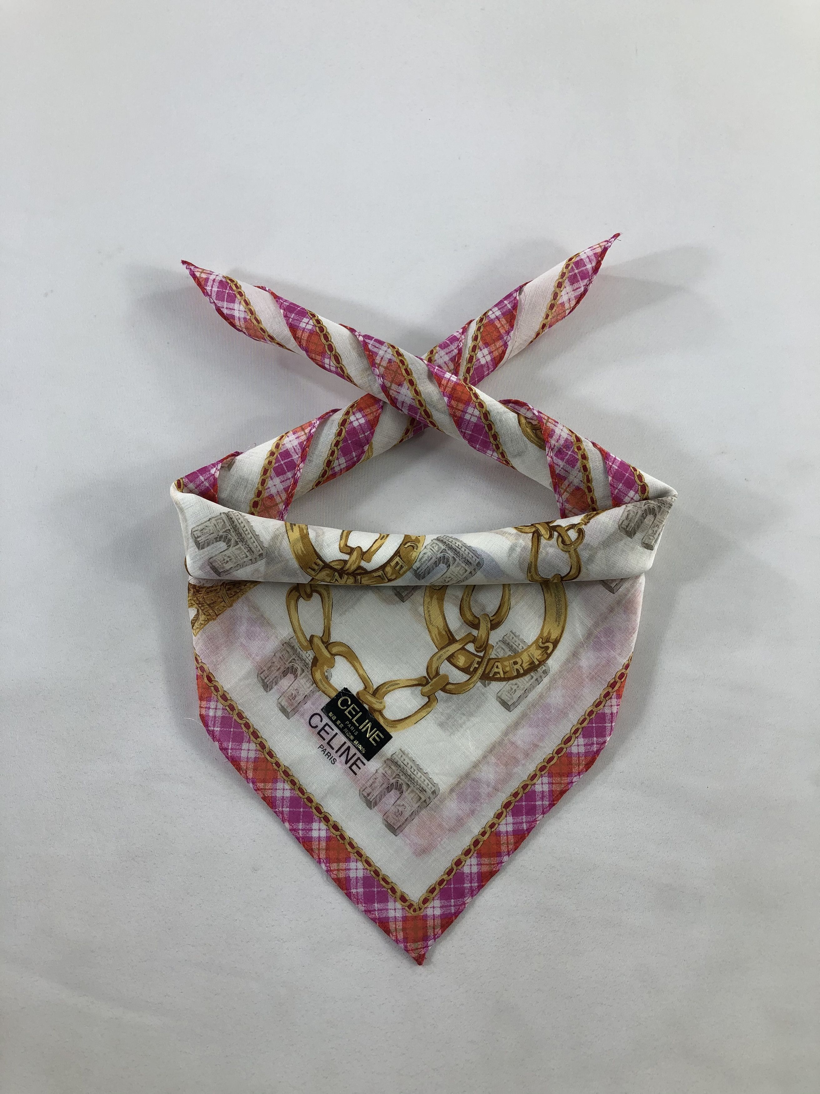 Celine Celine Handkerchief / Bandana / Neckerchief Size ONE SIZE - 1 Thumbnail