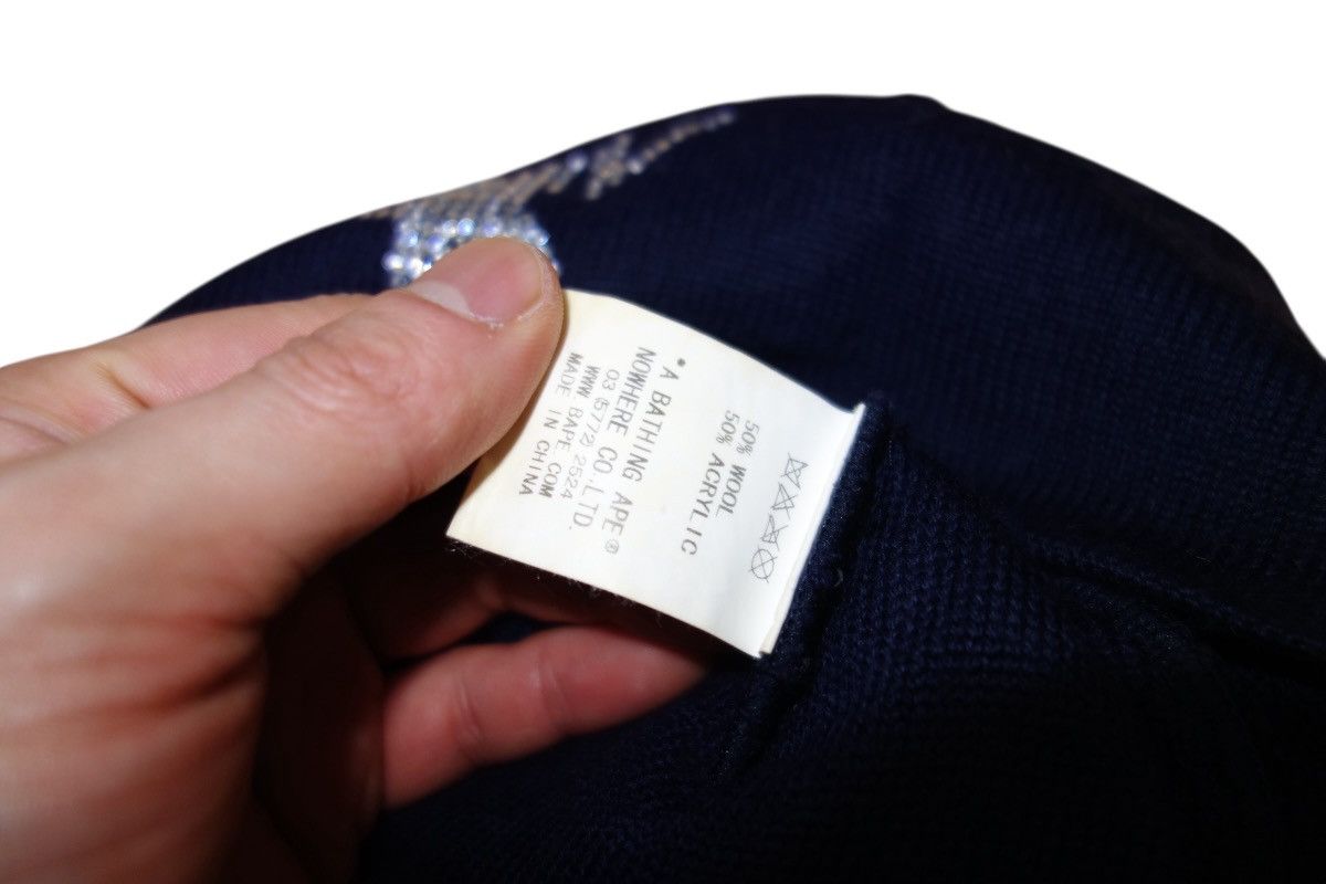 Bape F/W 2006 Bape Star Swarovski Beanie Size ONE SIZE - 5 Thumbnail